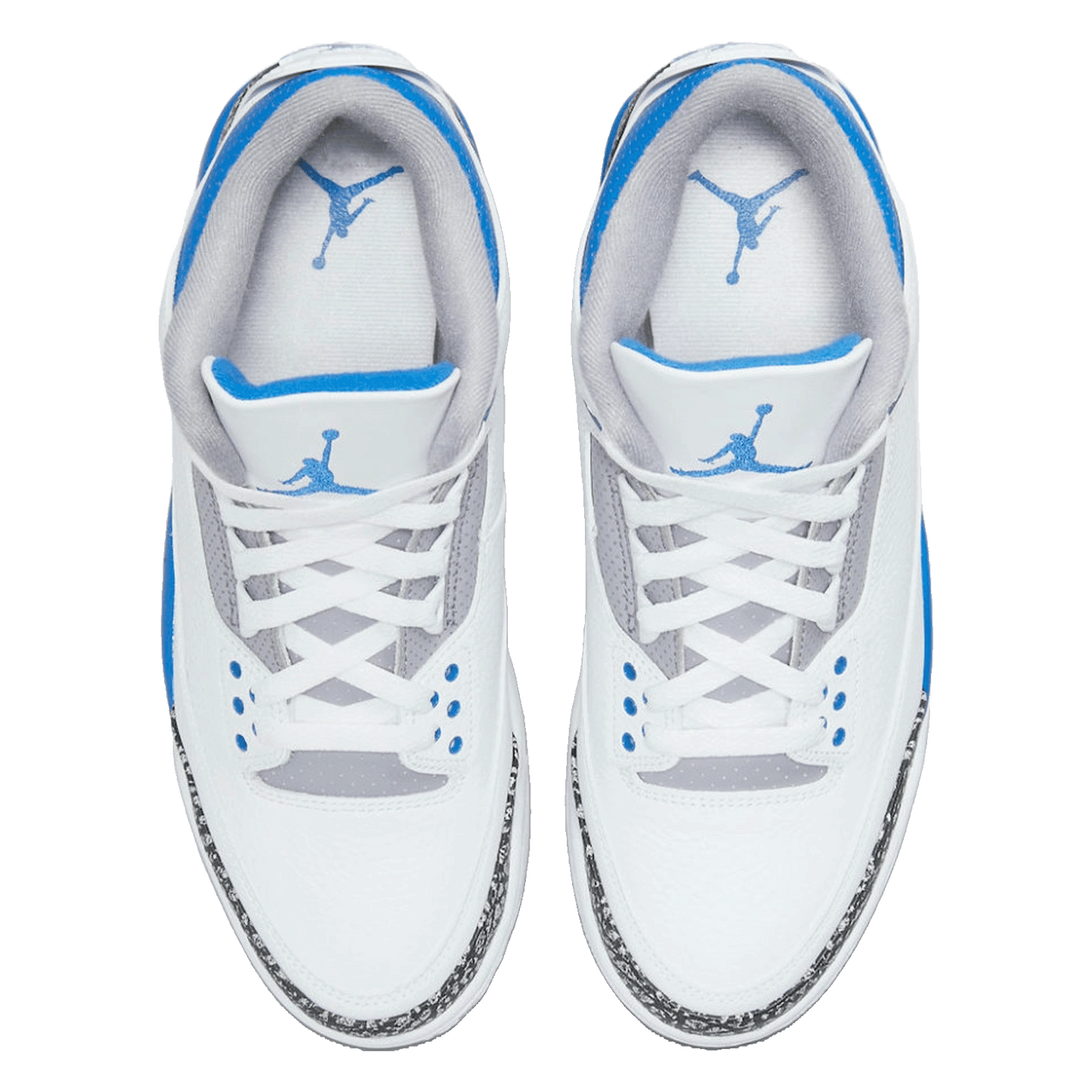 Nike Air Jordan 3 Retro Racer Blue (GS) Oben