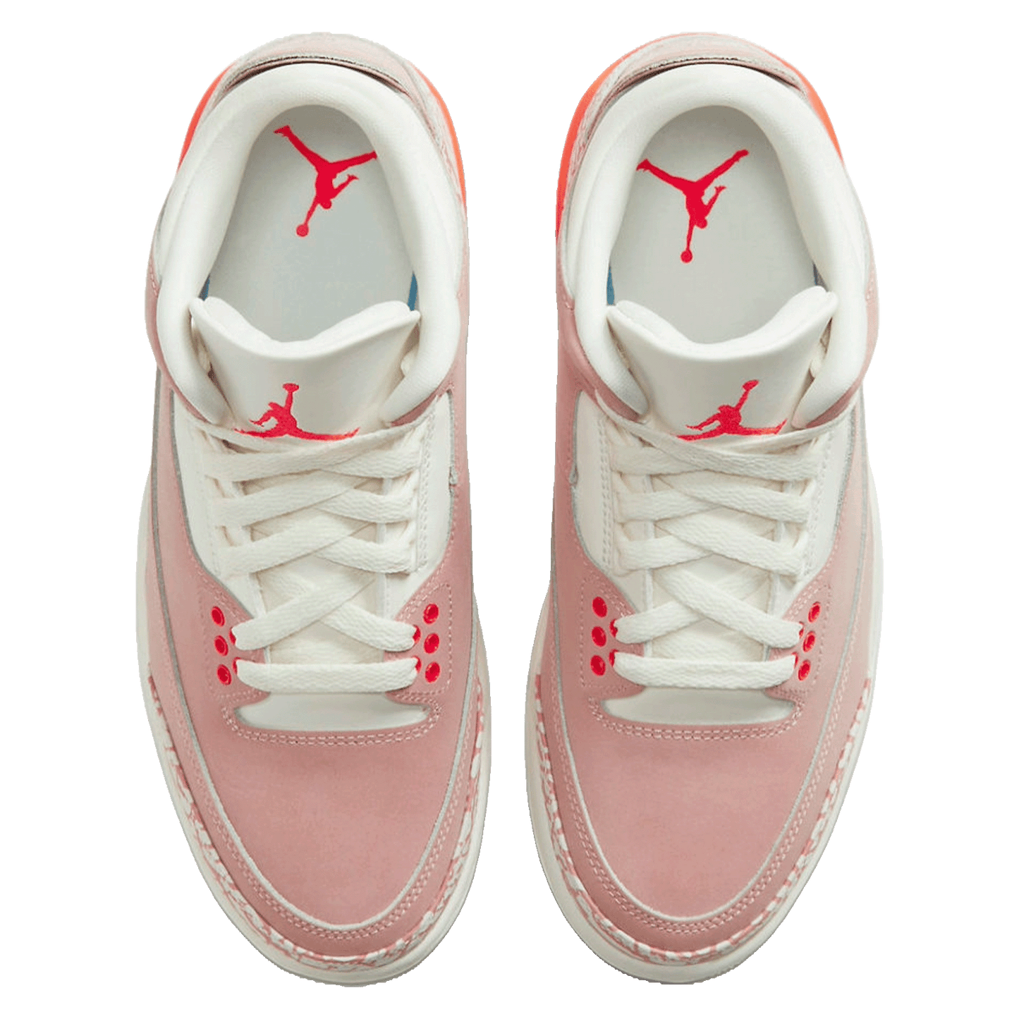 Nike Air Jordan 3 Retro Rust Pink (W) Oben