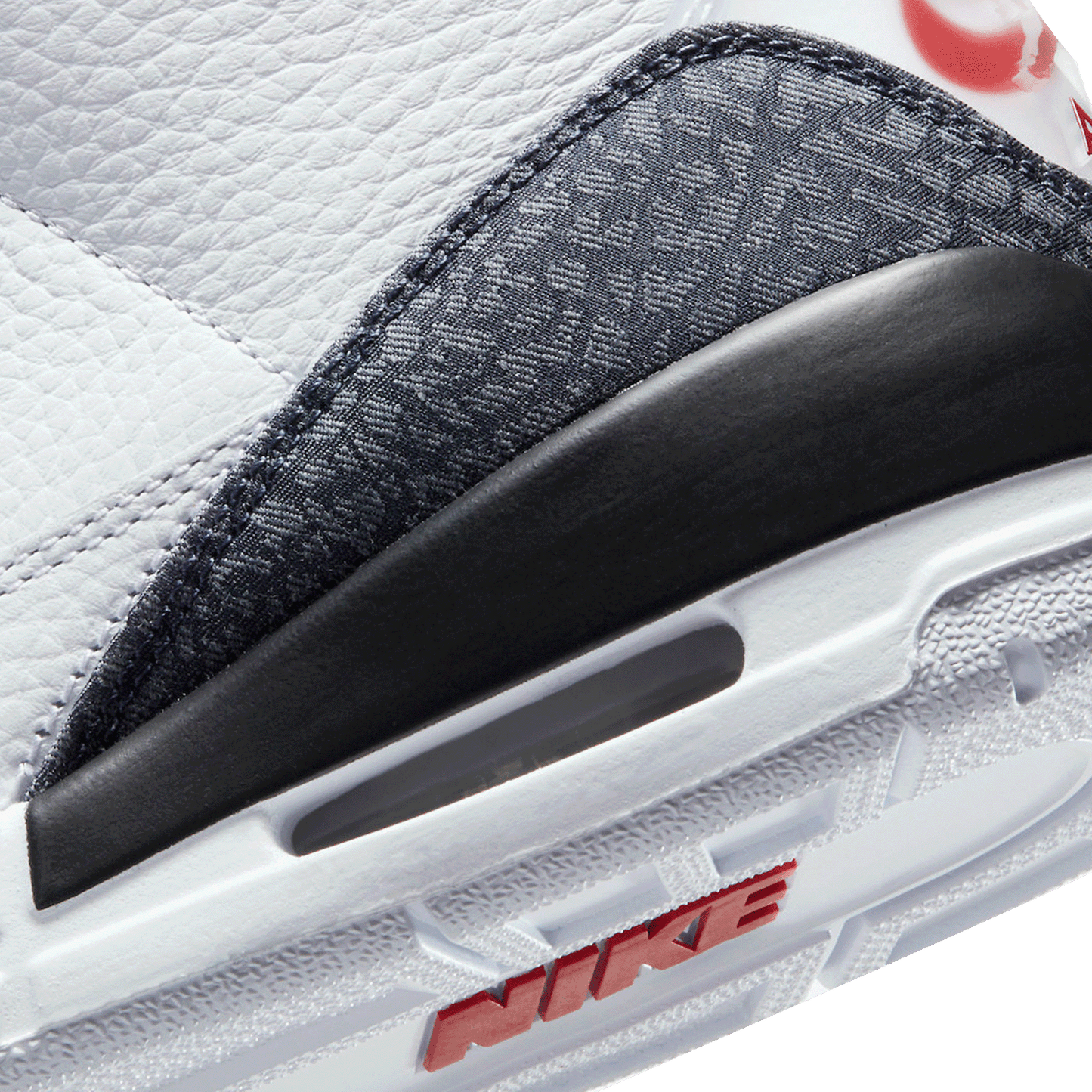 Nike Air Jordan 3 Retro SE Fire Red Denim (2020) Back 2