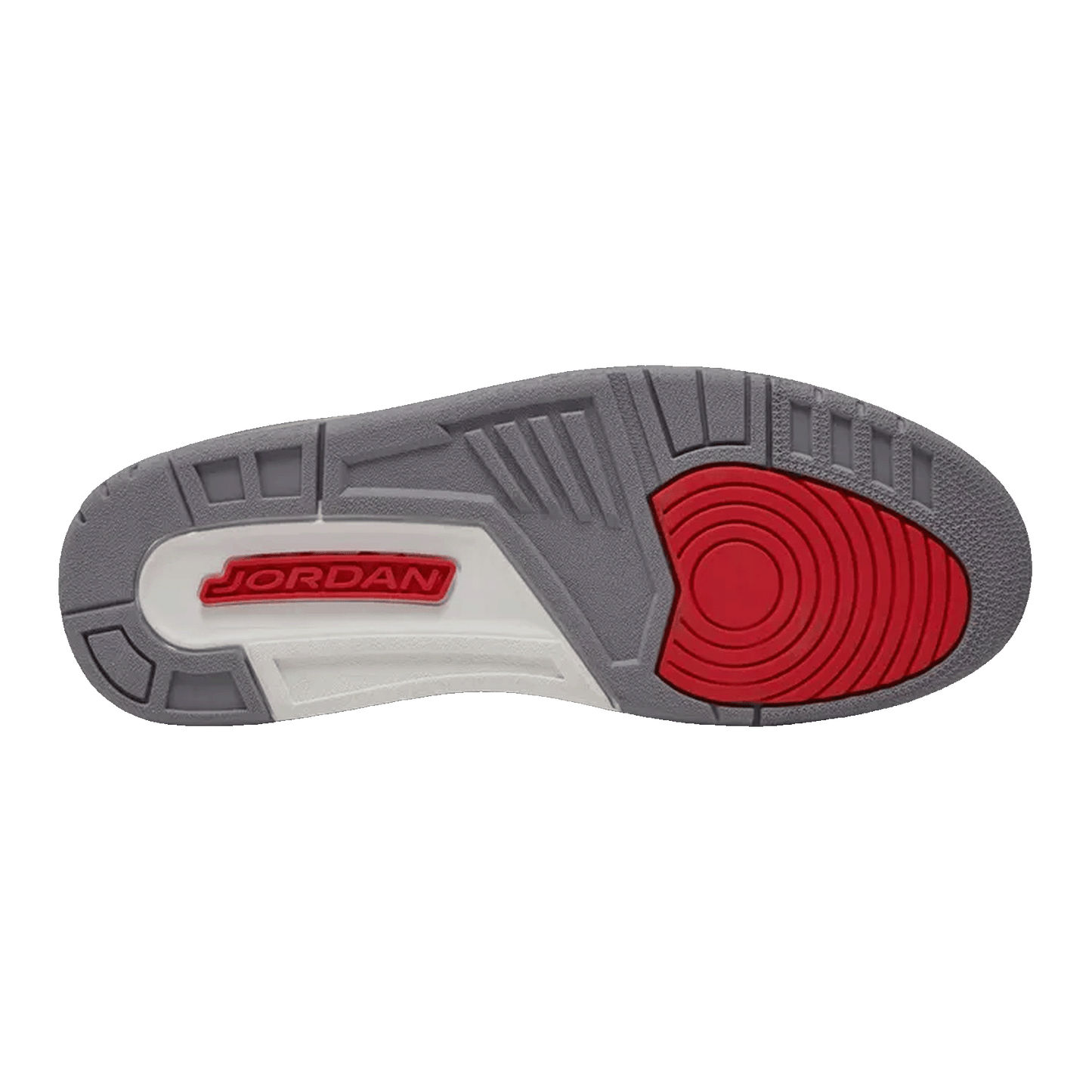 Nike Air Jordan 3 Retro White Cement (2003) Sohle 136064-102