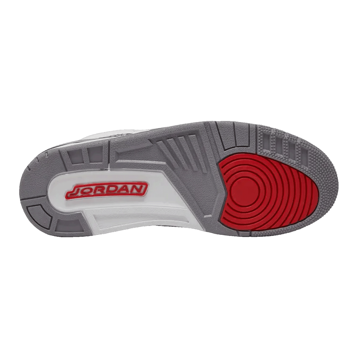 Nike Air Jordan 3 Retro White Cement '88 Dunk Contest (2013) Sohle 580775-160