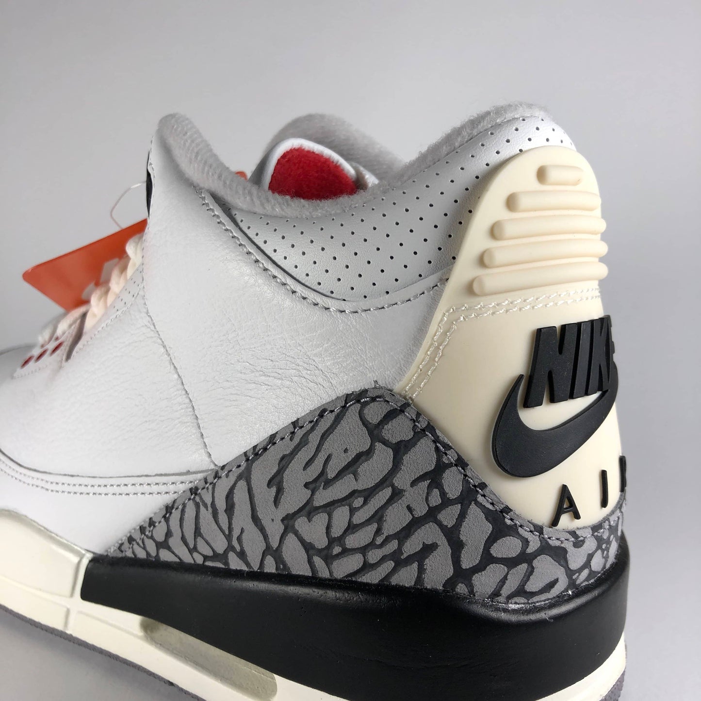 Nike Air Jordan 3 Retro White Cement Reimagined Back