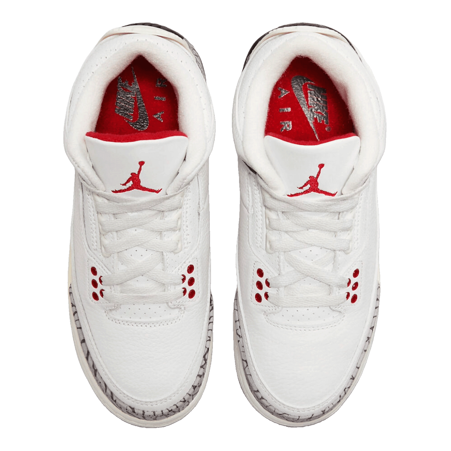 Nike Air Jordan 3 Retro White Cement Reimagined (GS) Oben