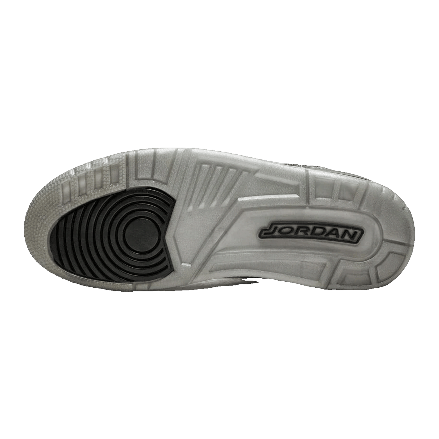 Nike Air Jordan 3 Retro Wolf Grey Sohle 136064-004