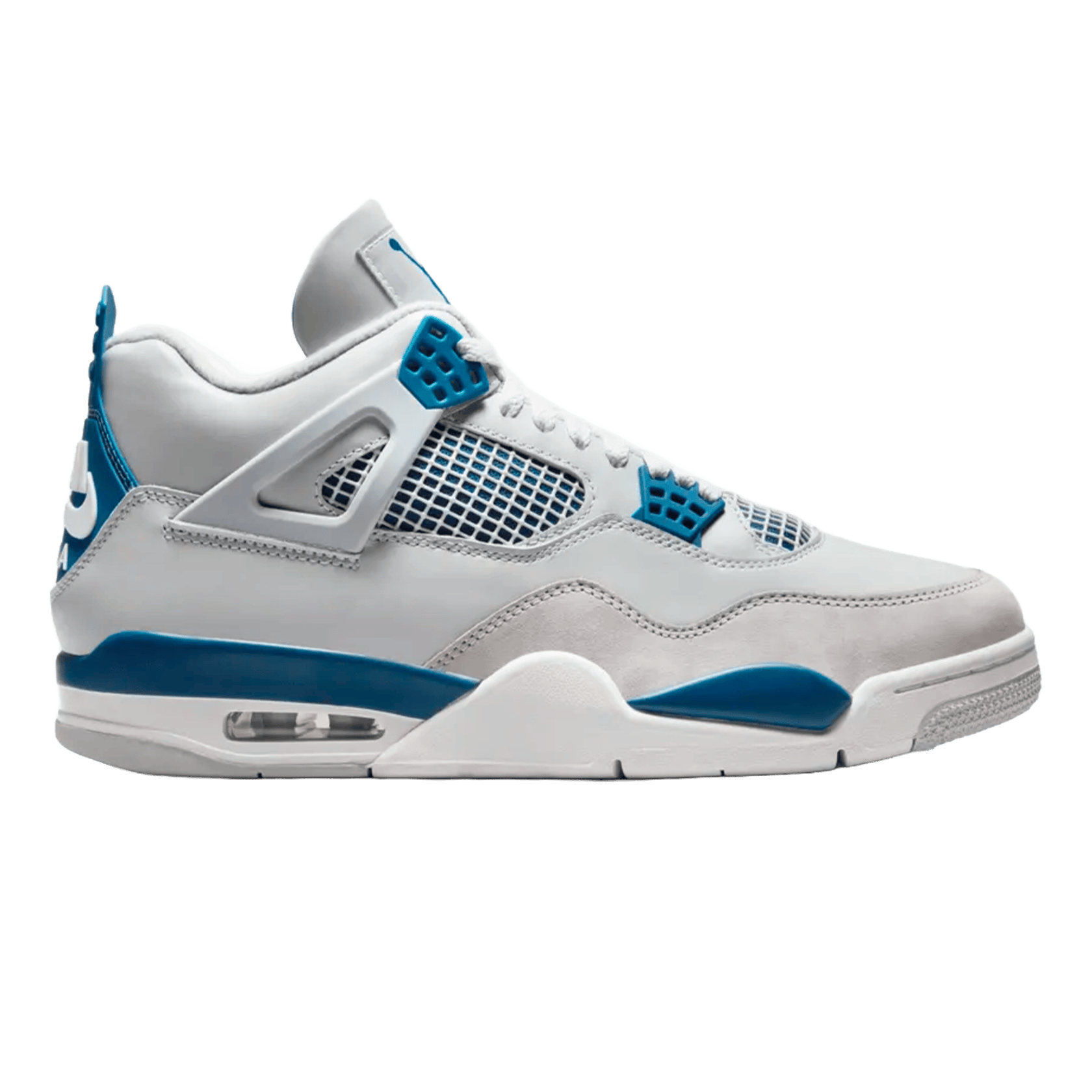 Nike Air Jordan 4 Retro Military Blue 2024 Forty Four Sneaker