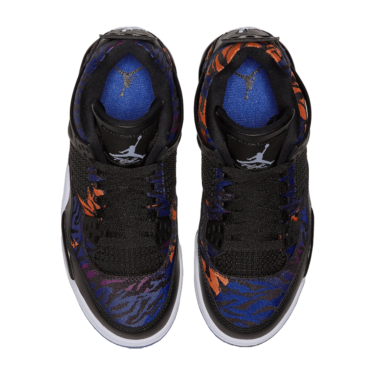 Nike Air Jordan 4 Retro Black Rush Violet (GS) Oben