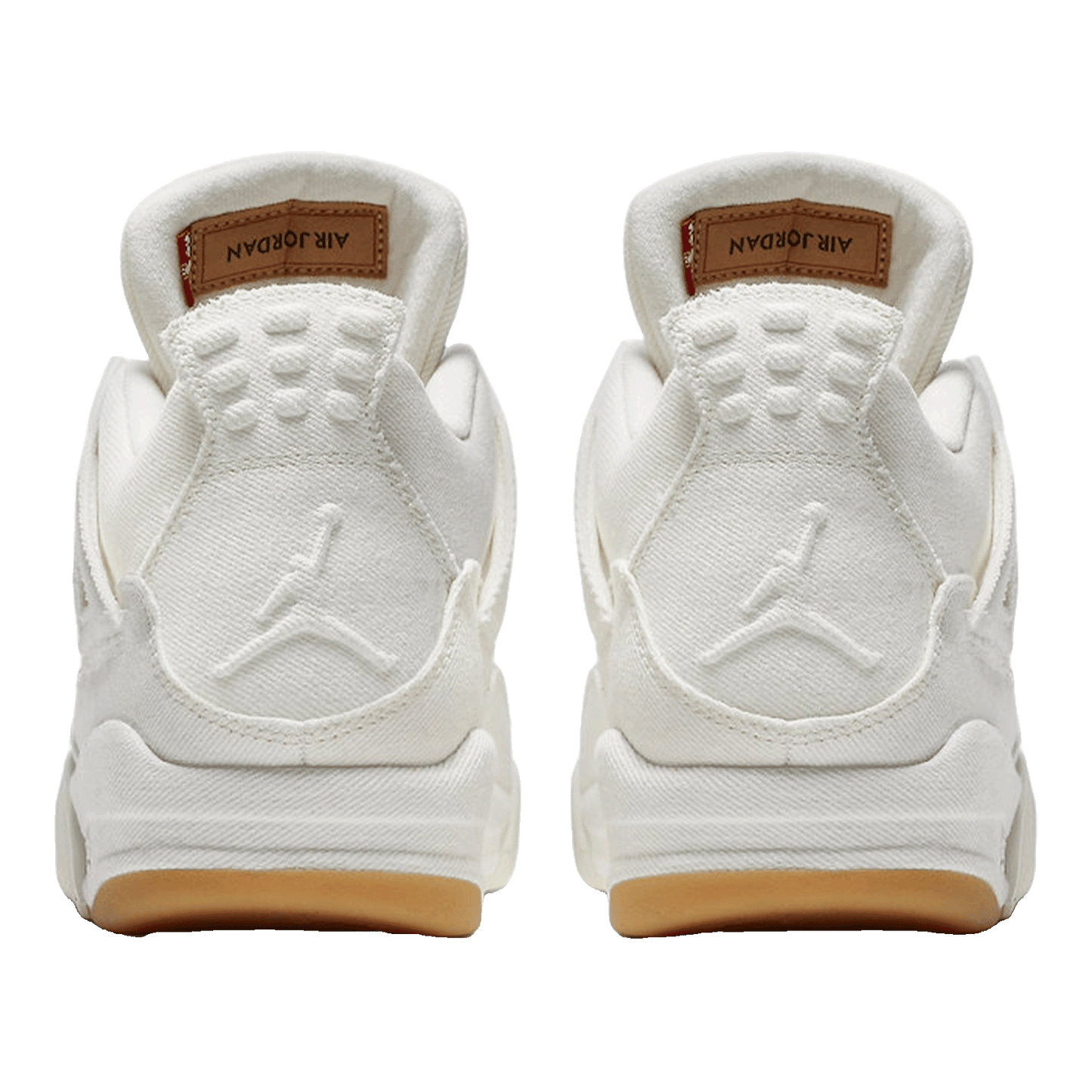Nike Air Jordan 4 Retro Levi's White (GS) (Levi's Tag) Back