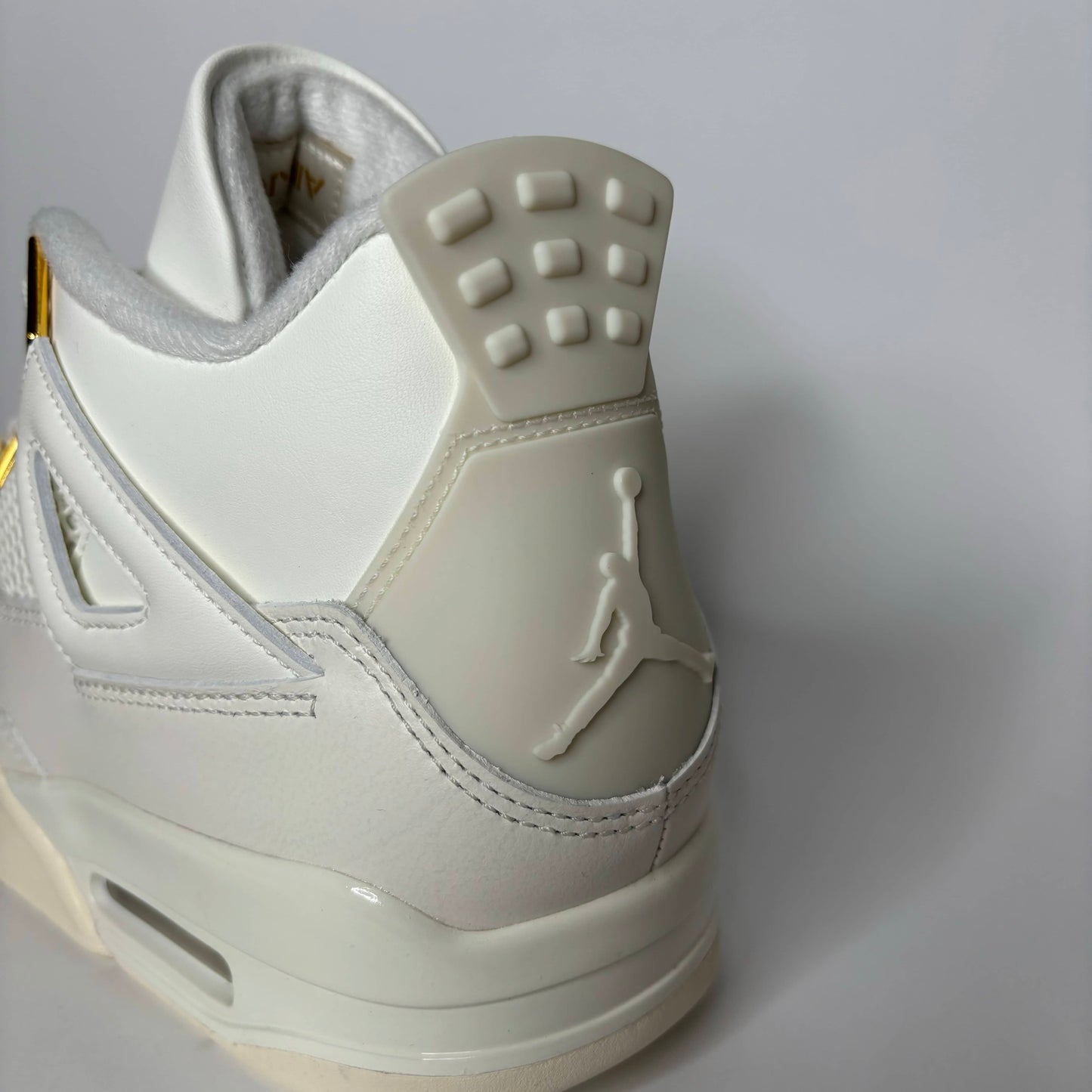Nike Air Jordan 4 Retro Metallic Gold (W) Back