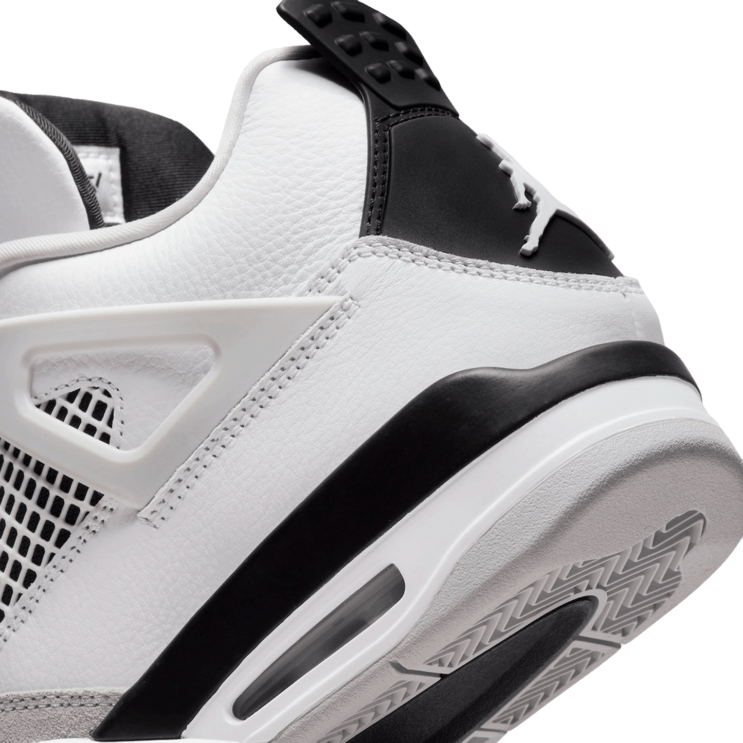 Nike Air Jordan 4 Retro Military Black (GS) Back