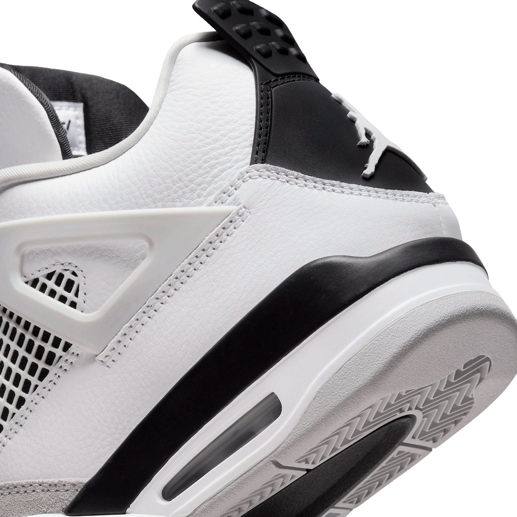 Nike Air Jordan 4 Retro Military Black (GS) Back