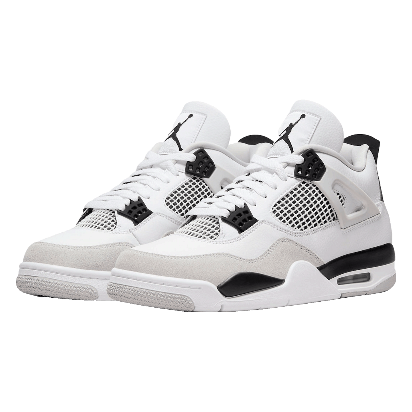 Nike Air Jordan 4 Retro Military Black (GS) Side