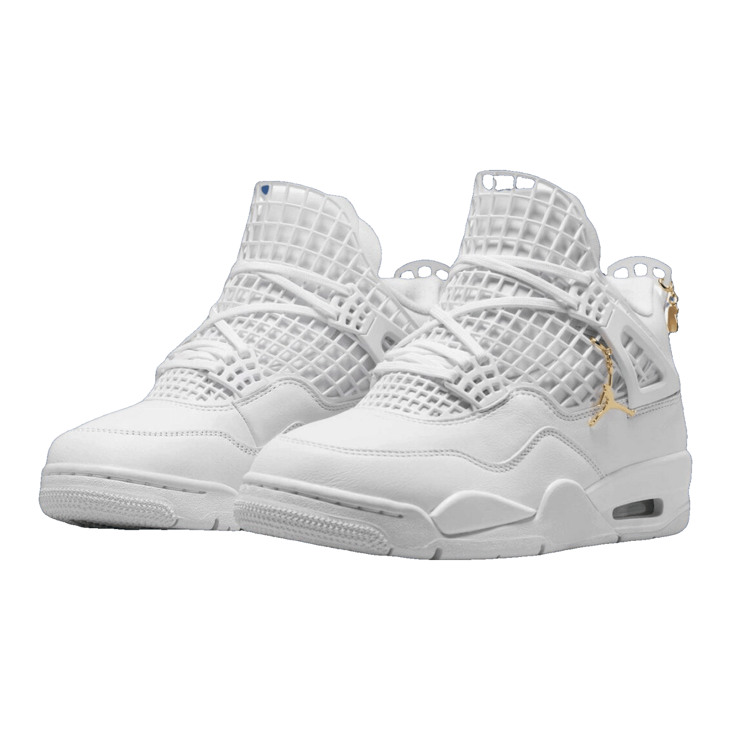 Nike Air Jordan 4 Retro Net White (W) Side
