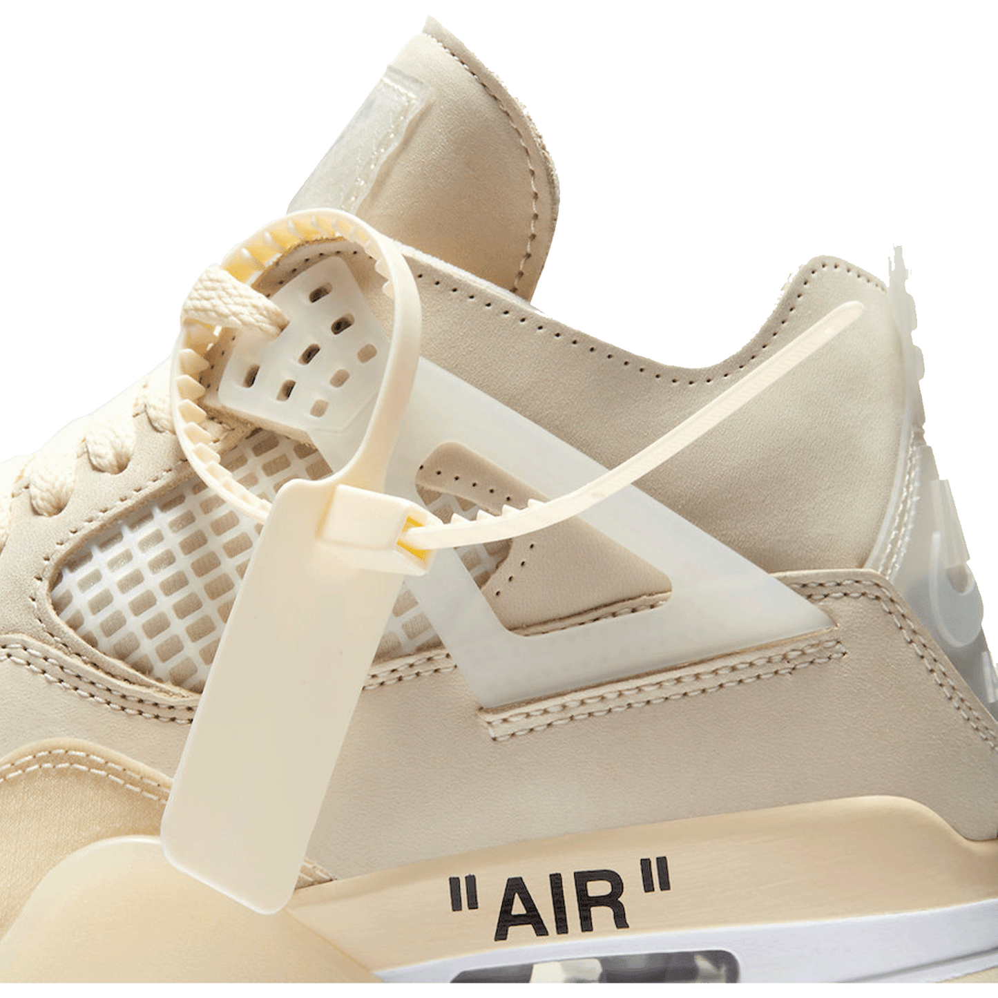 Nike Air Jordan 4 Retro Off-White Sail (W) Detail