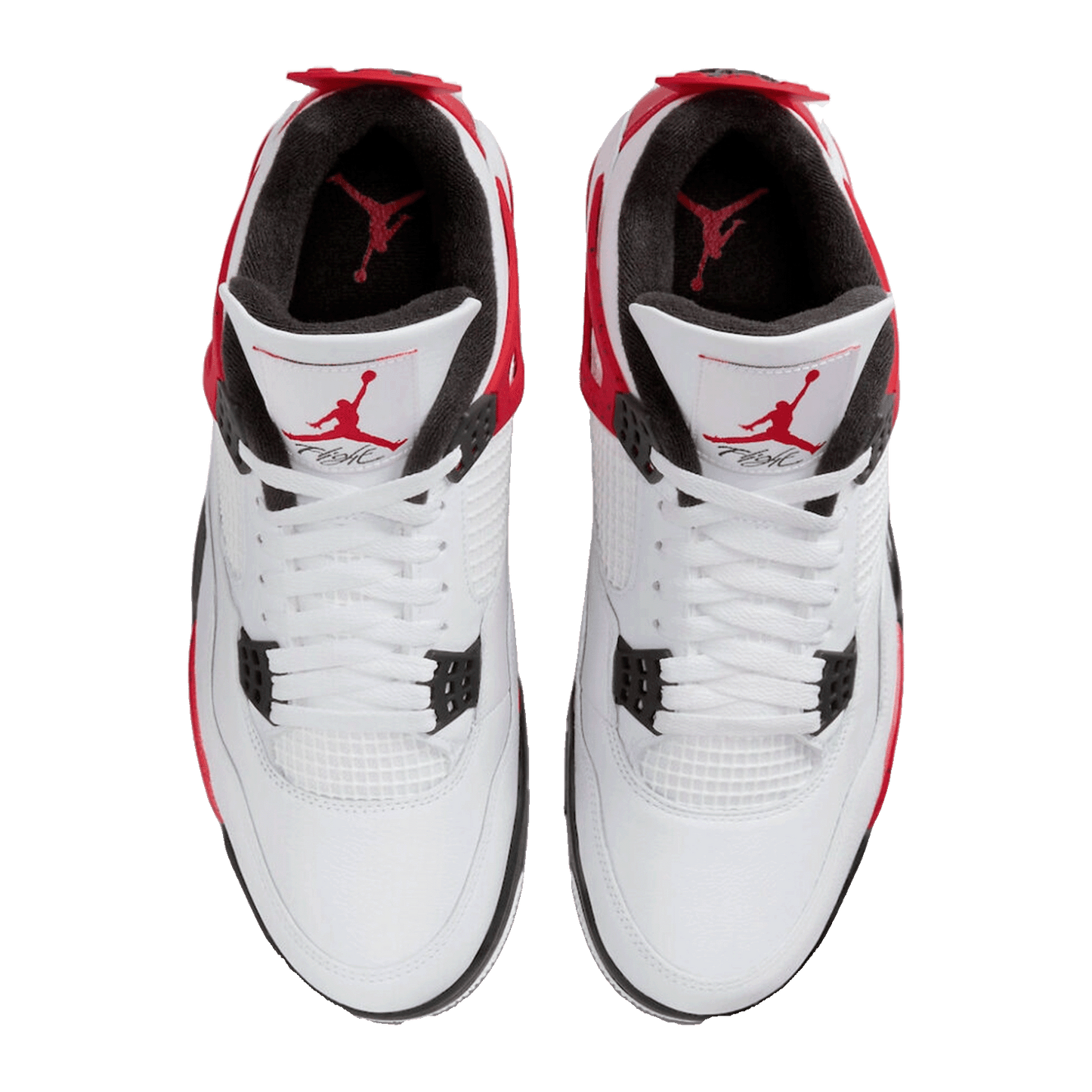 Nike Air Jordan 4 Retro Red Cement (GS) Oben