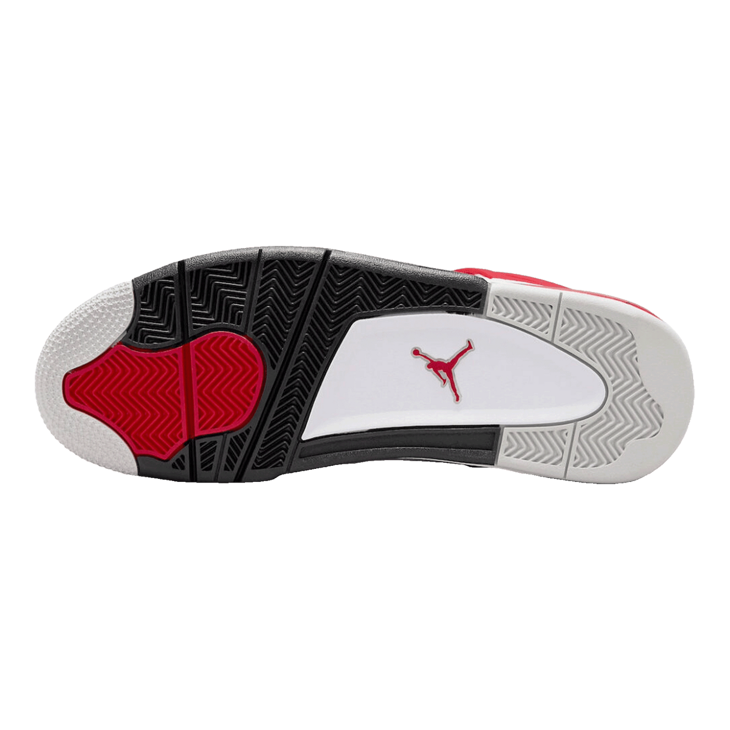 Nike Air Jordan 4 Retro Red Cement Sohle