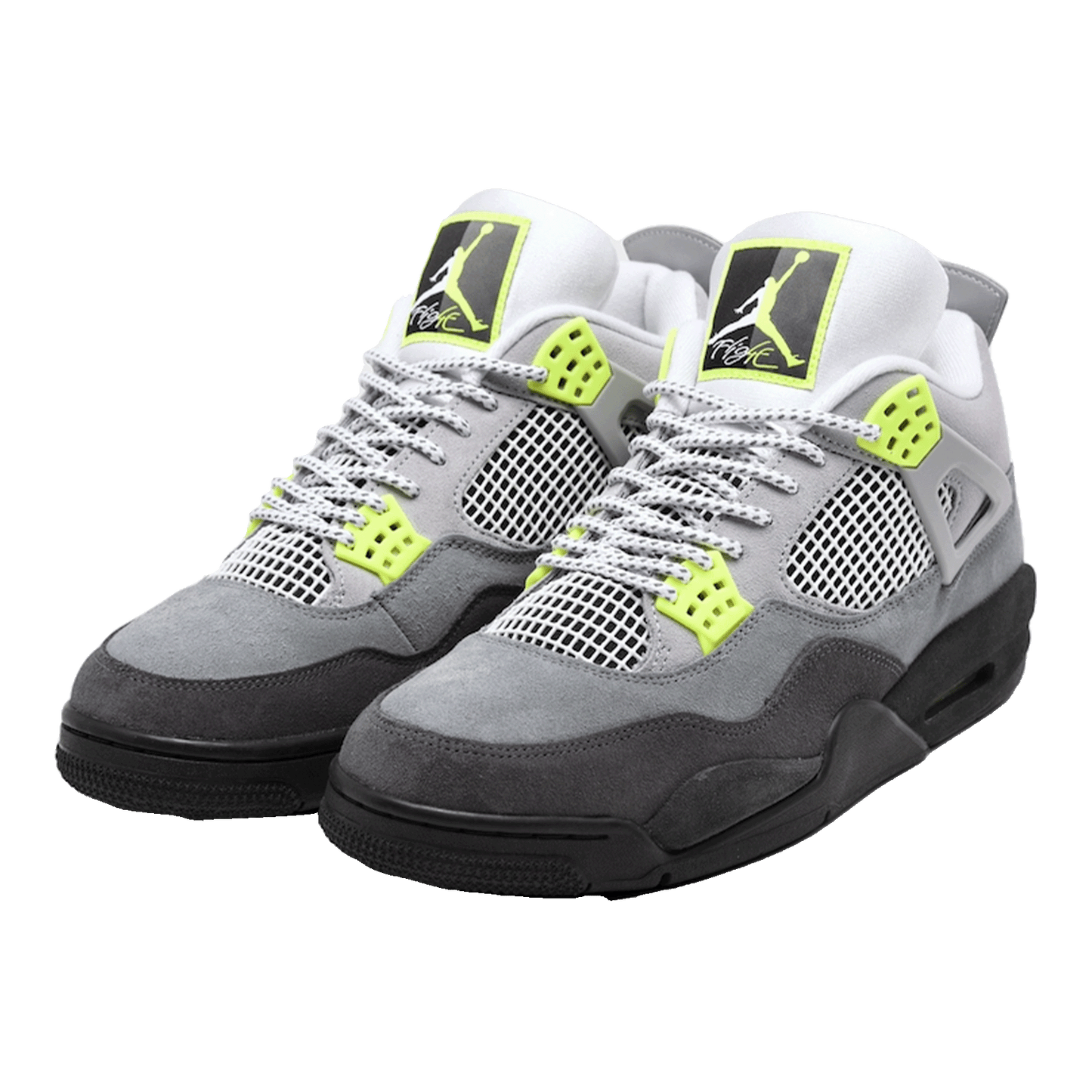 Nike Air Jordan 4 Retro SE 95 Neon (GS) Side