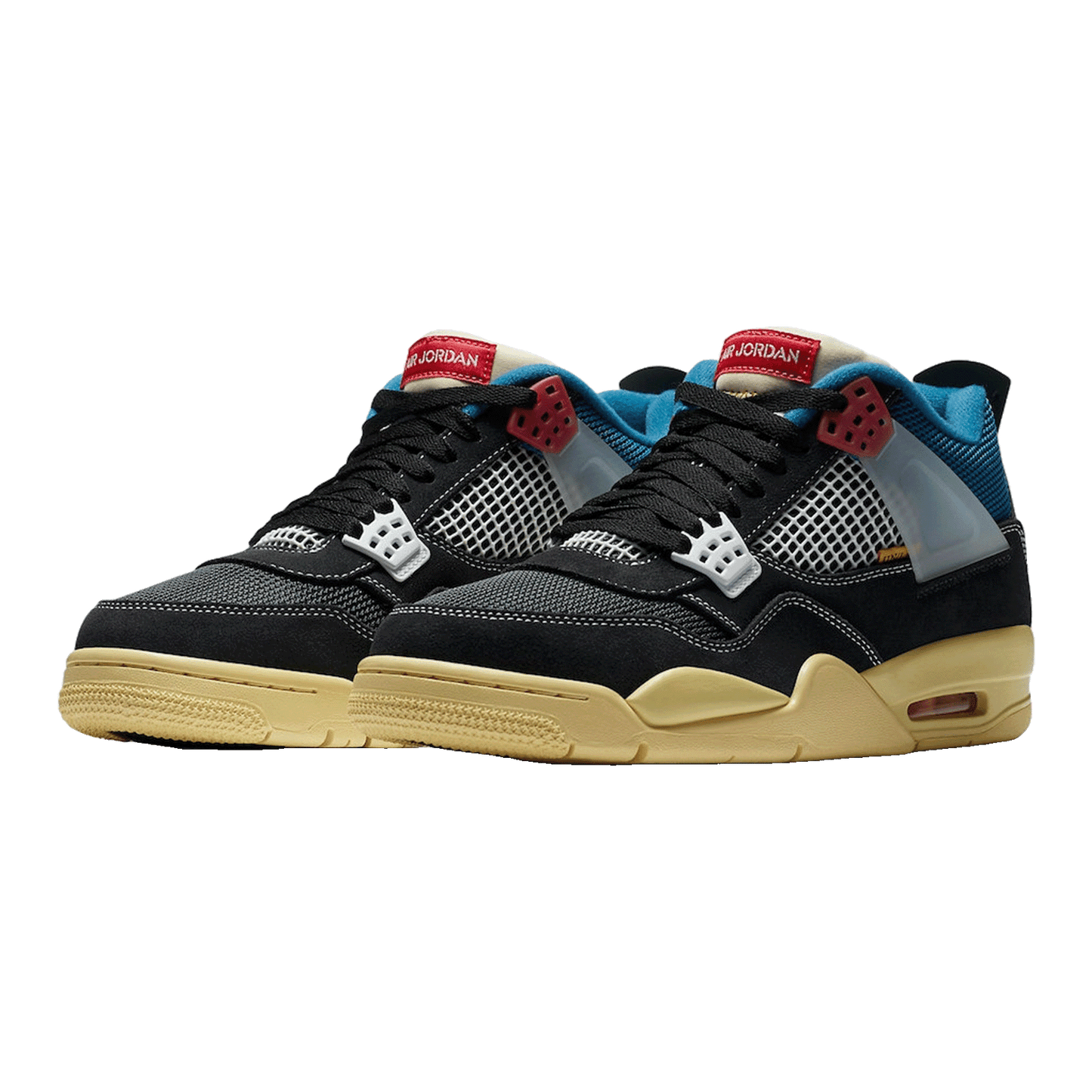 Nike Air Jordan 4 Retro Union Off Noir Side