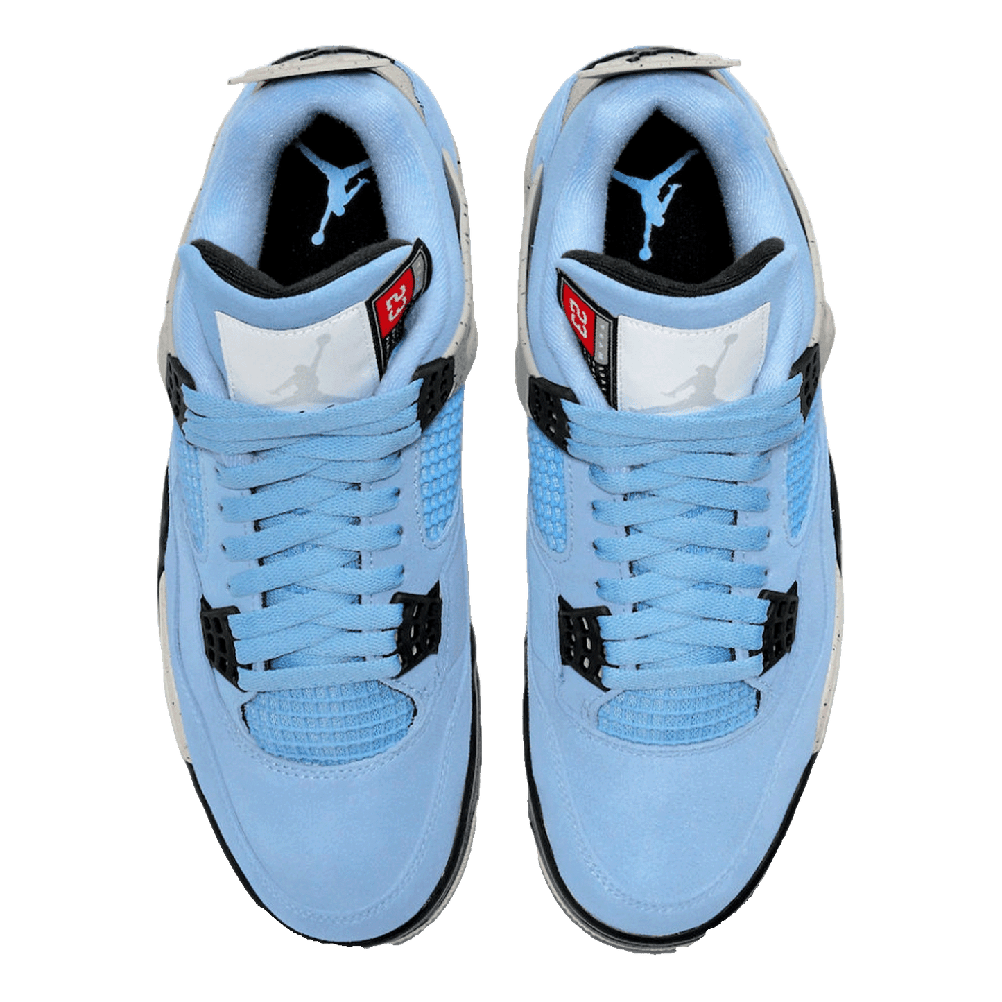 Nike Air Jordan 4 Retro University Blue (GS) Oben