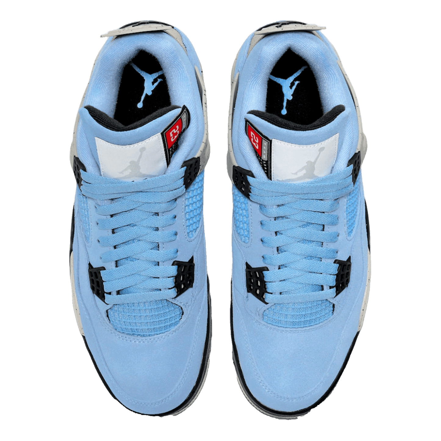 Nike Air Jordan 4 Retro University Blue Oben