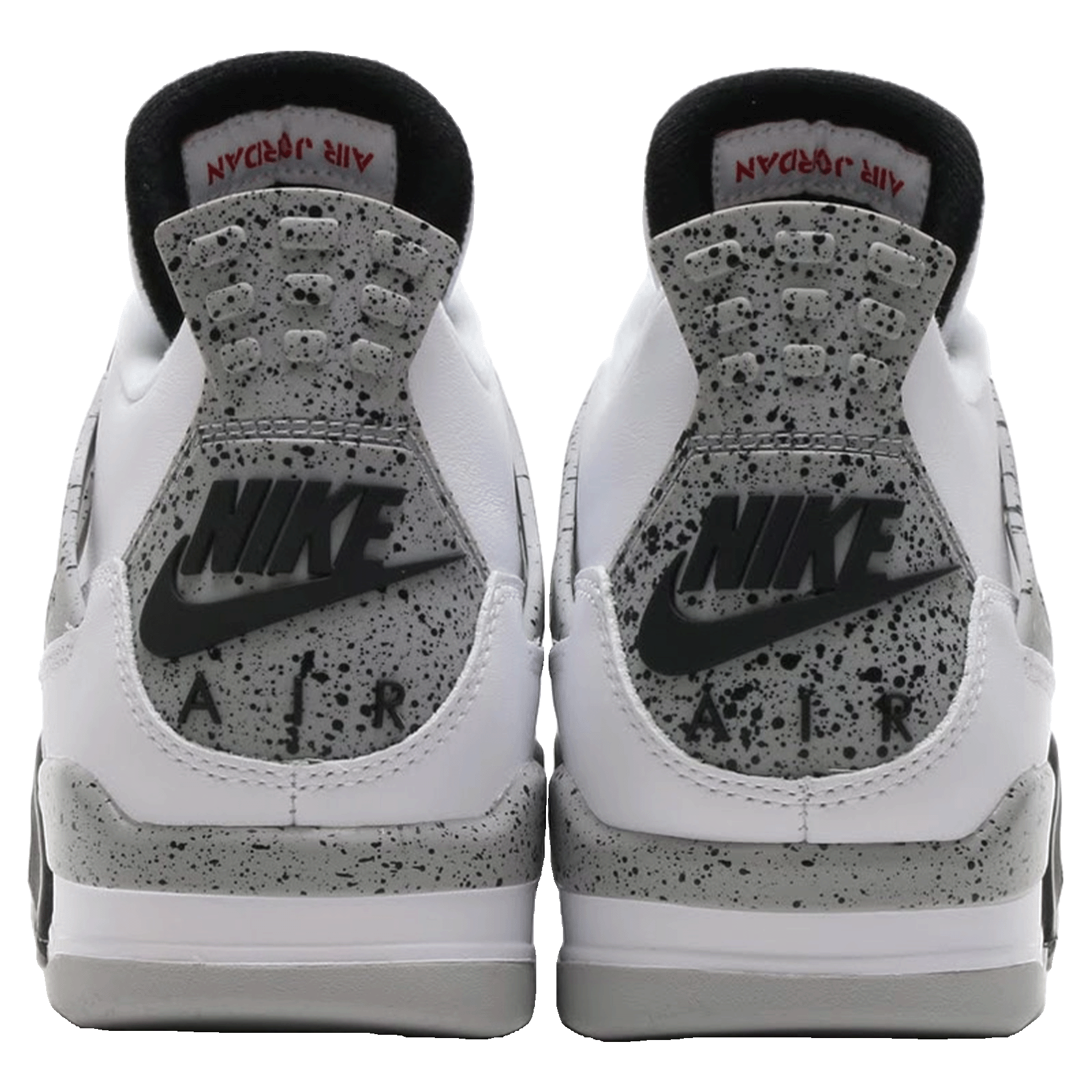 Nike Air Jordan 4 Retro White Cement (2016) (GS) Back