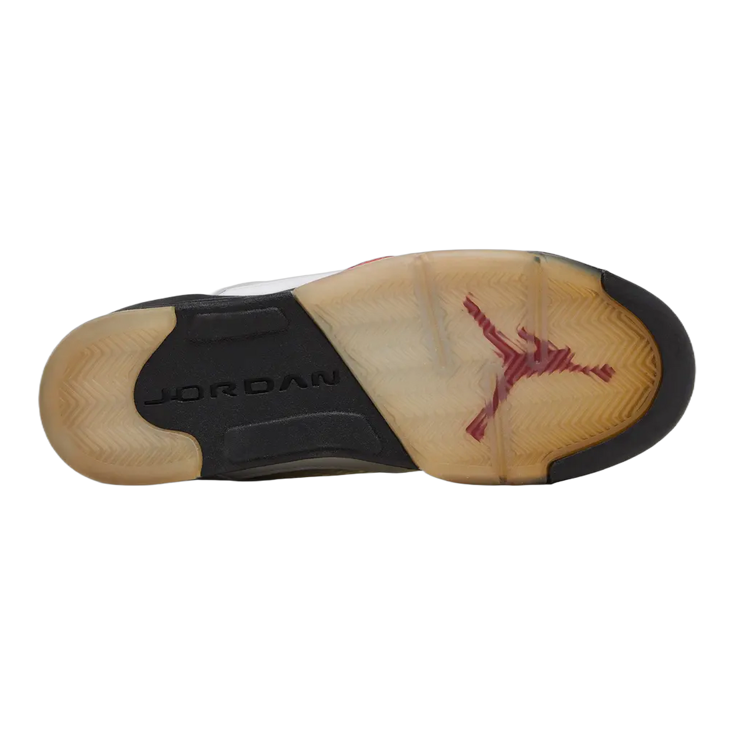 Nike Air Jordan 5 Retro Fire Red 2013 (GS) Sohle 440888-100