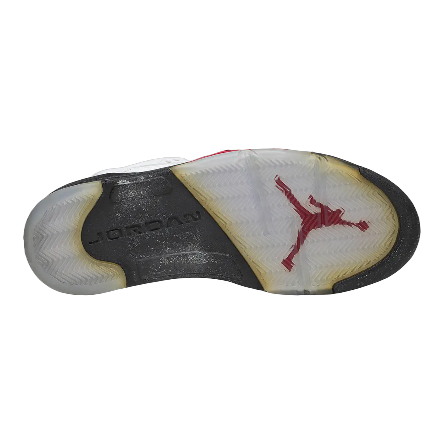 Nike Air Jordan 5 Retro Fire Red (2013) Sohle 136027-100