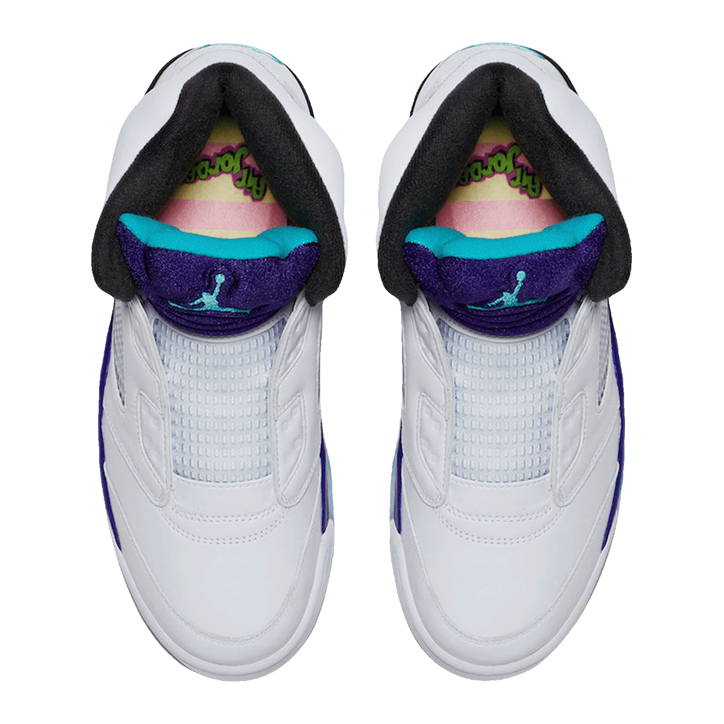 Nike Air Jordan 5 Retro Grape Fresh Prince Oben
