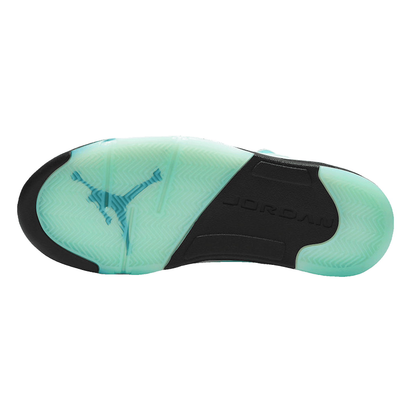 Nike Air Jordan 5 Retro Island Green Sohle