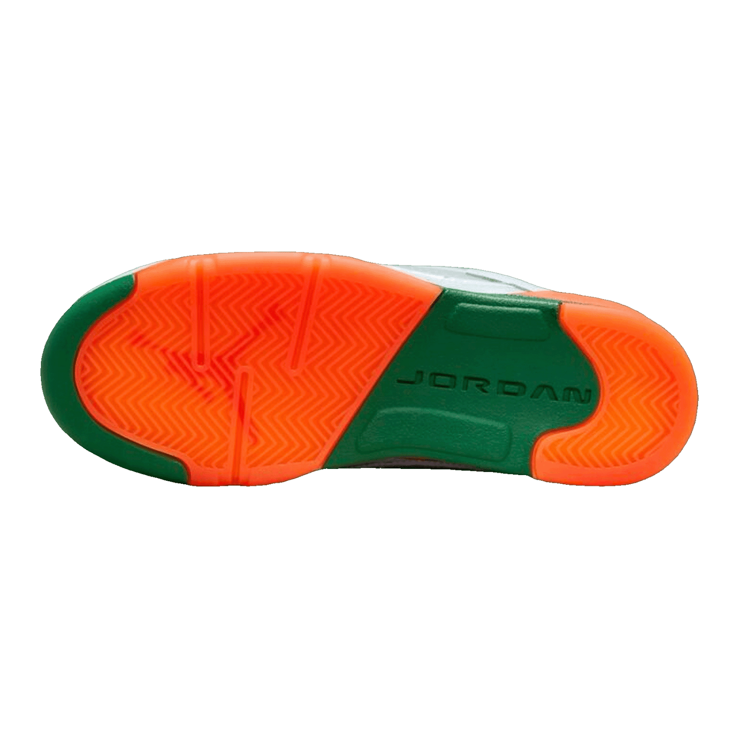 Nike Air Jordan 5 Retro Low Miami Hurricanes (GS) Sohle FQ1293-018