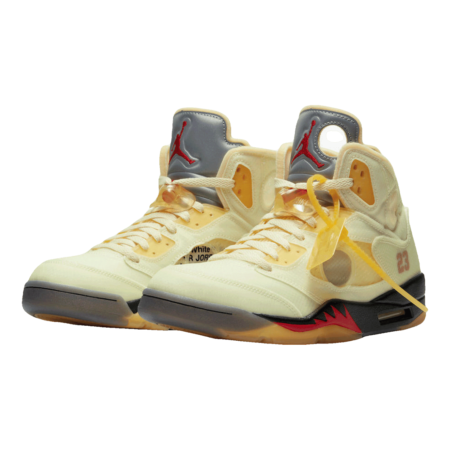Nike Air Jordan 5 Retro Off-White Sail Side