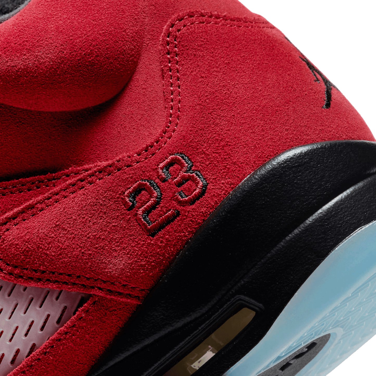 Nike Air Jordan 5 Retro Raging Bull Red (2021) (GS) Back 2