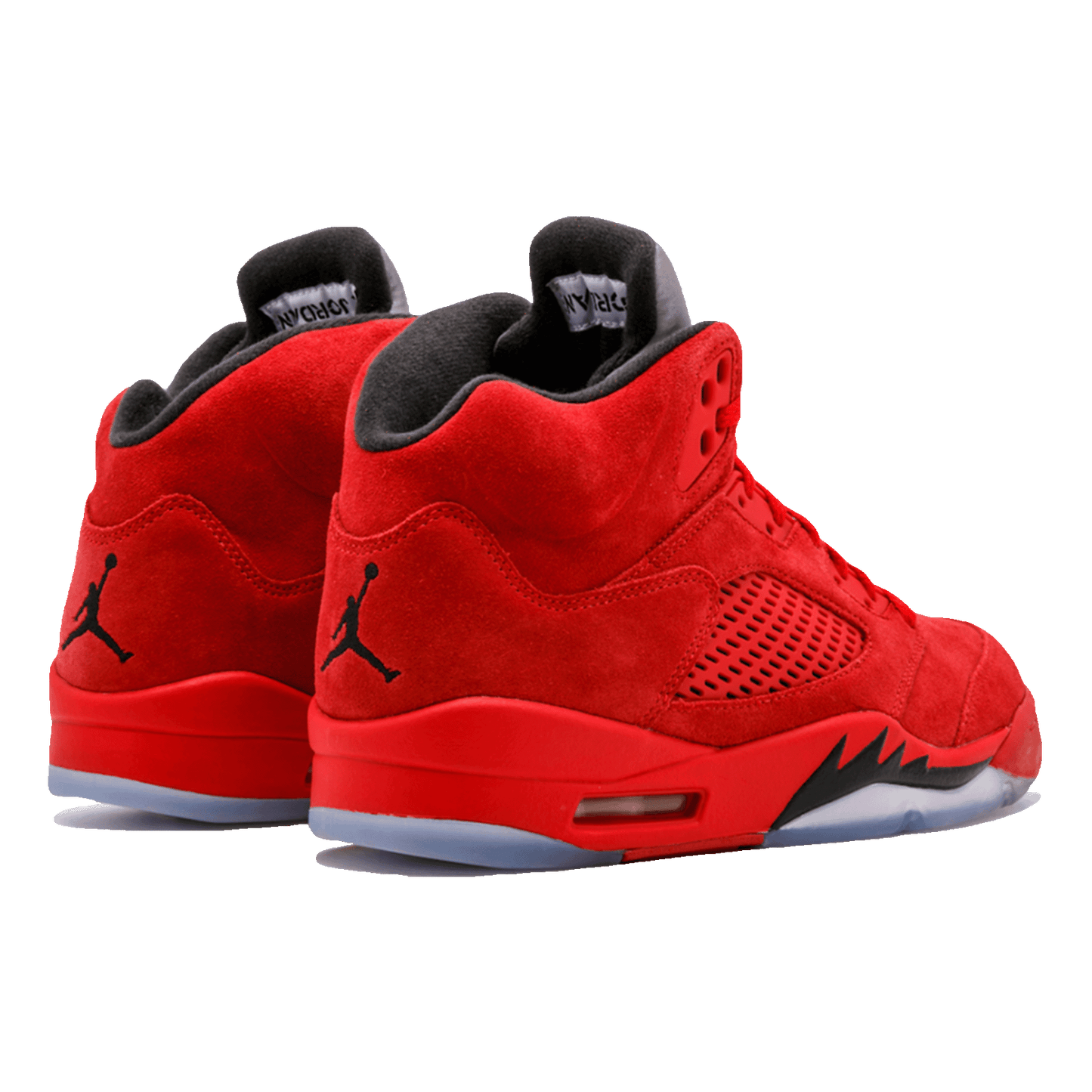 Nike Air Jordan 5 Retro Red Suede (GS) Back 2