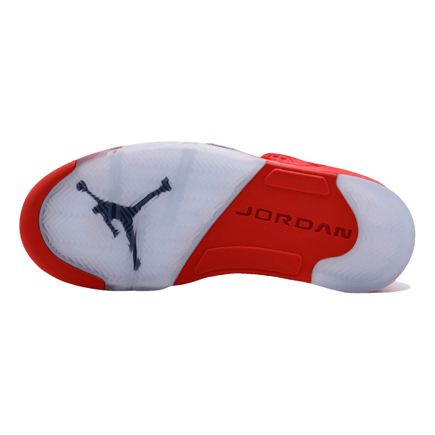 Nike Air Jordan 5 Retro Red Suede (GS) Sohle