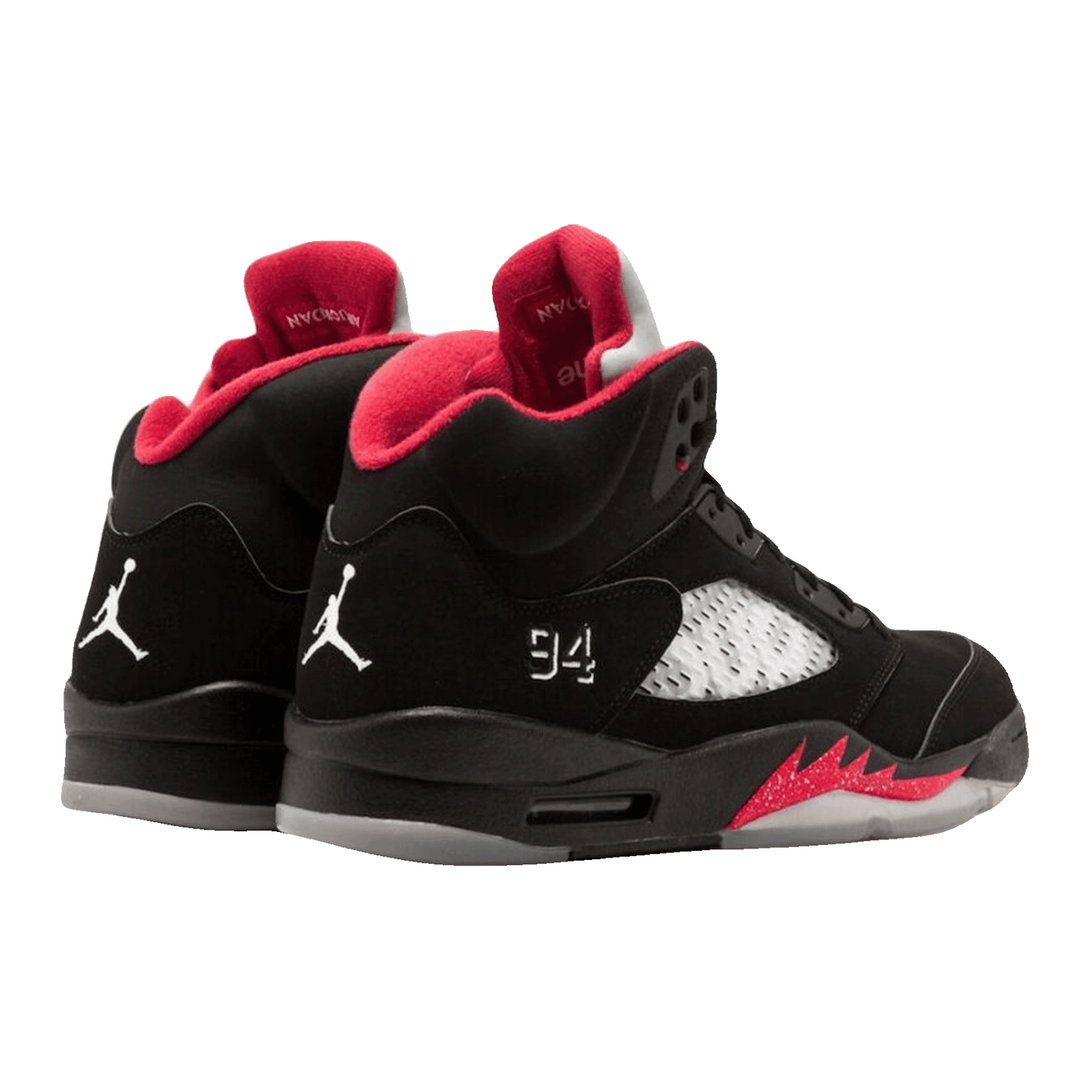 Nike Air Jordan 5 Retro Supreme Black Back