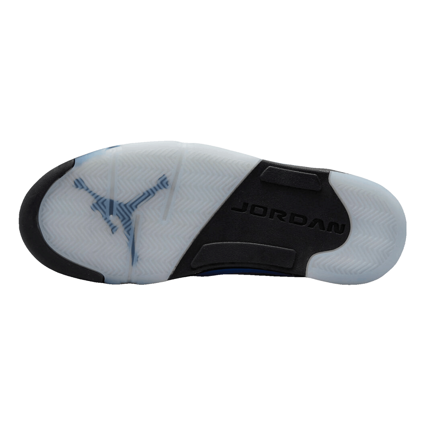 Nike Air Jordan 5 Retro UNC University Blue Sohle