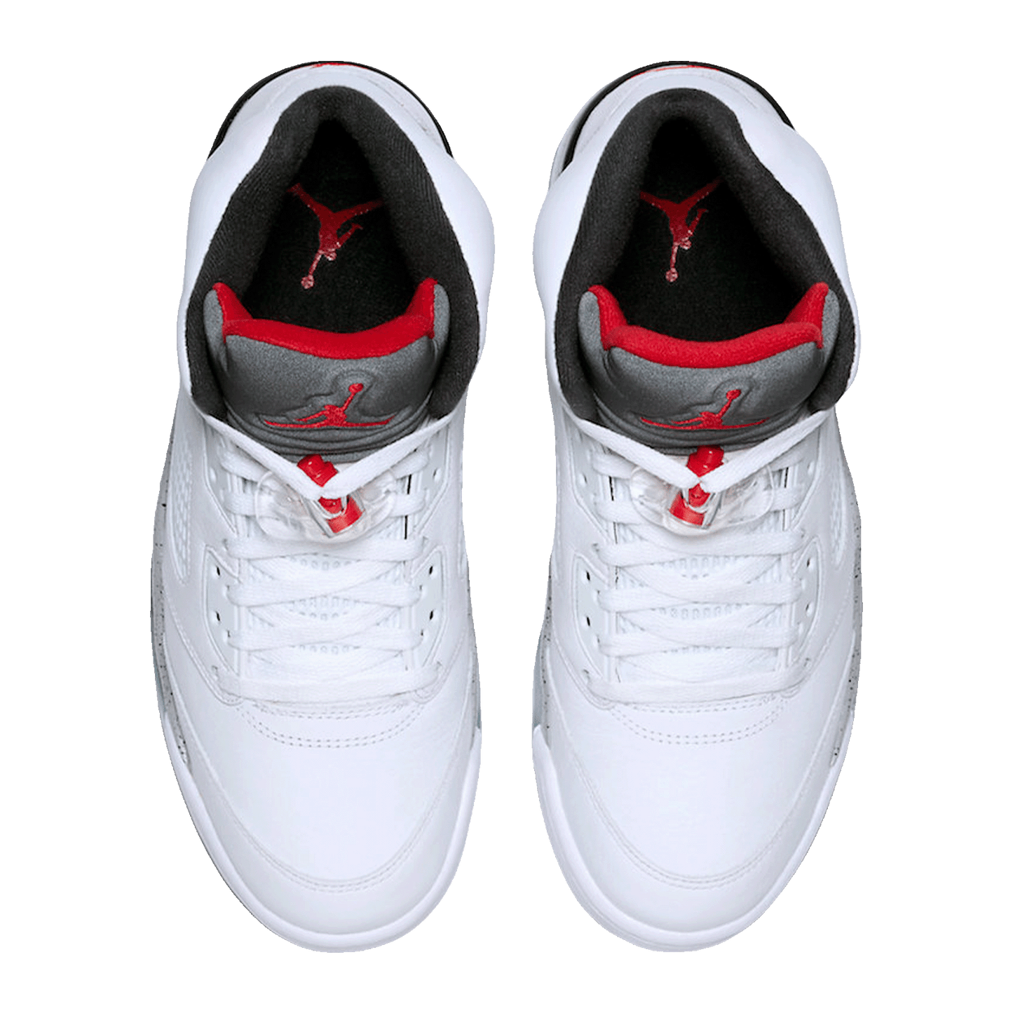 Nike Air Jordan 5 Retro White Cement Oben