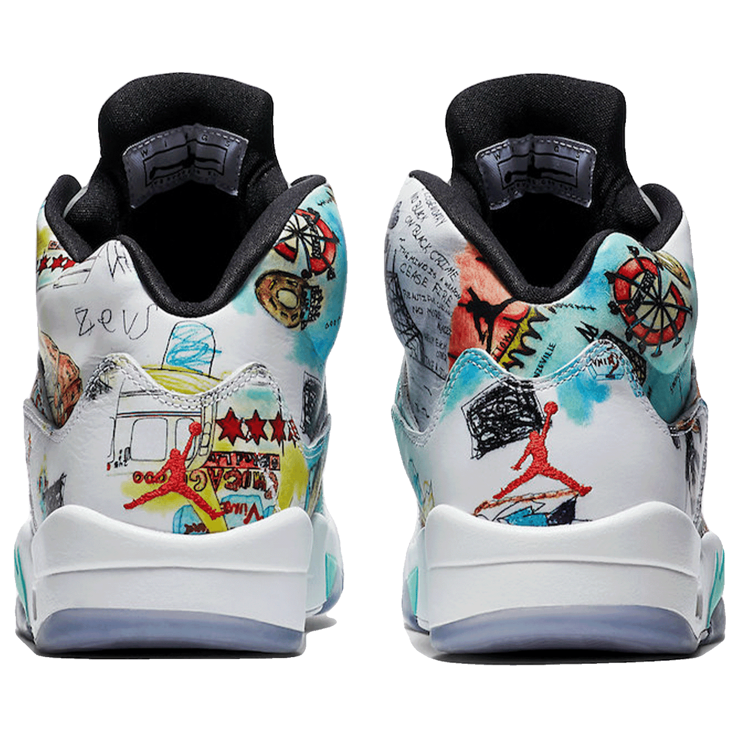Nike Air Jordan 5 Retro Wings (GS) Back