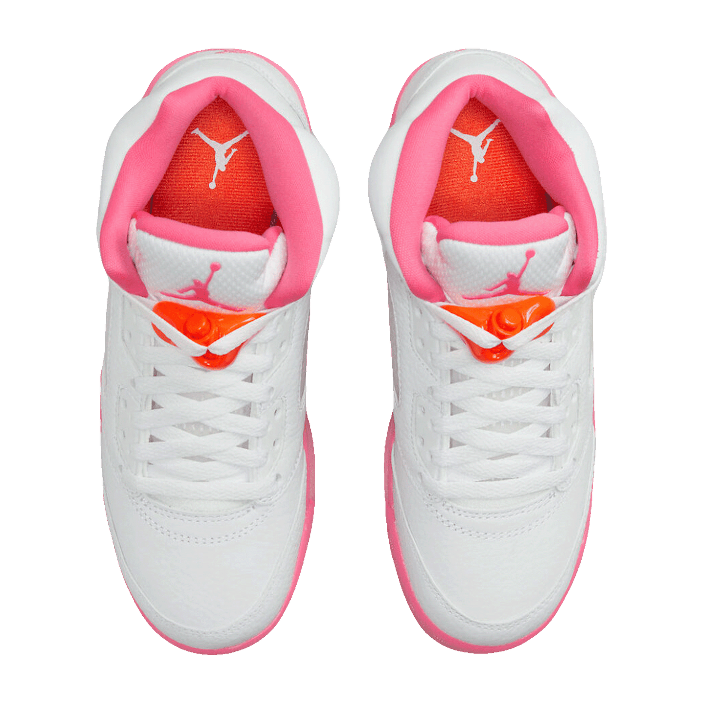 Nike Air Jordan 5 Retro WNBA Pinksicle Safety Orange (GS) Oben