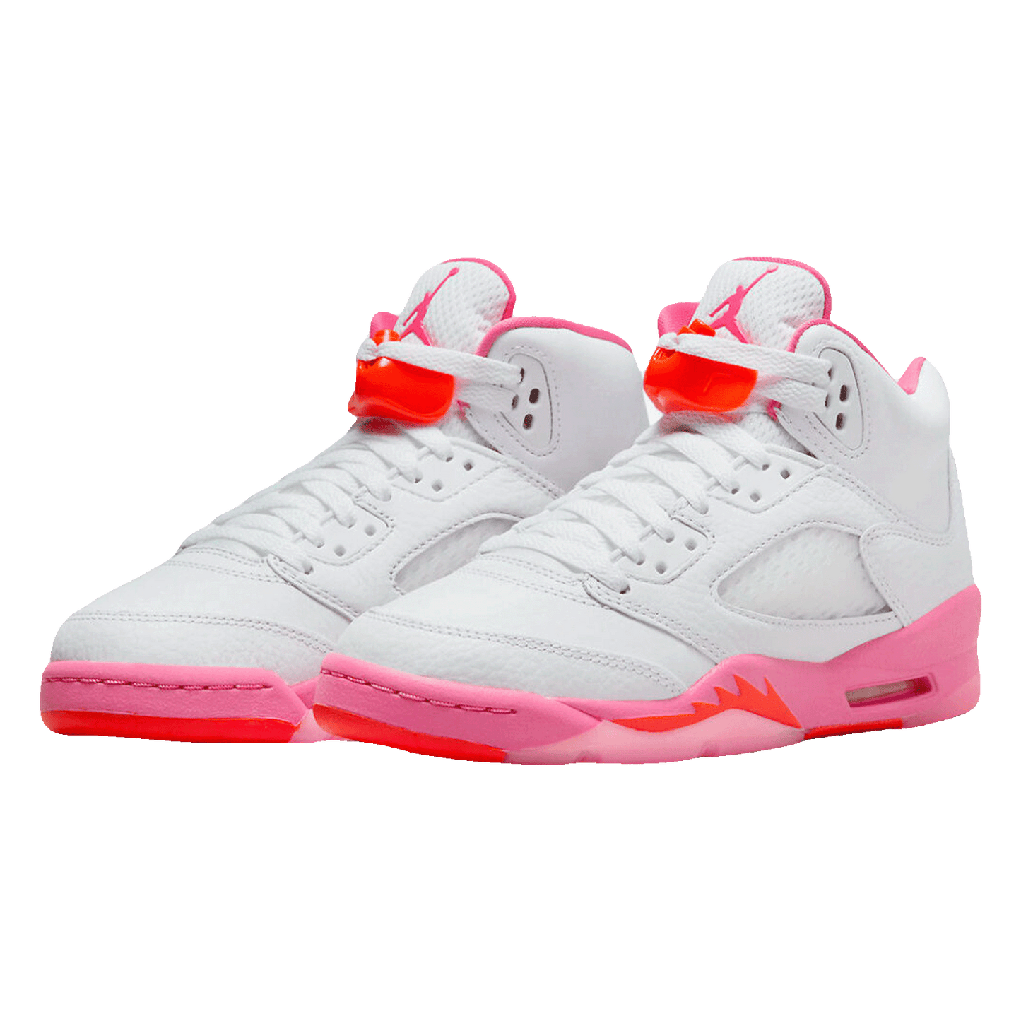 Nike Air Jordan 5 Retro WNBA Pinksicle Safety Orange (GS) Side