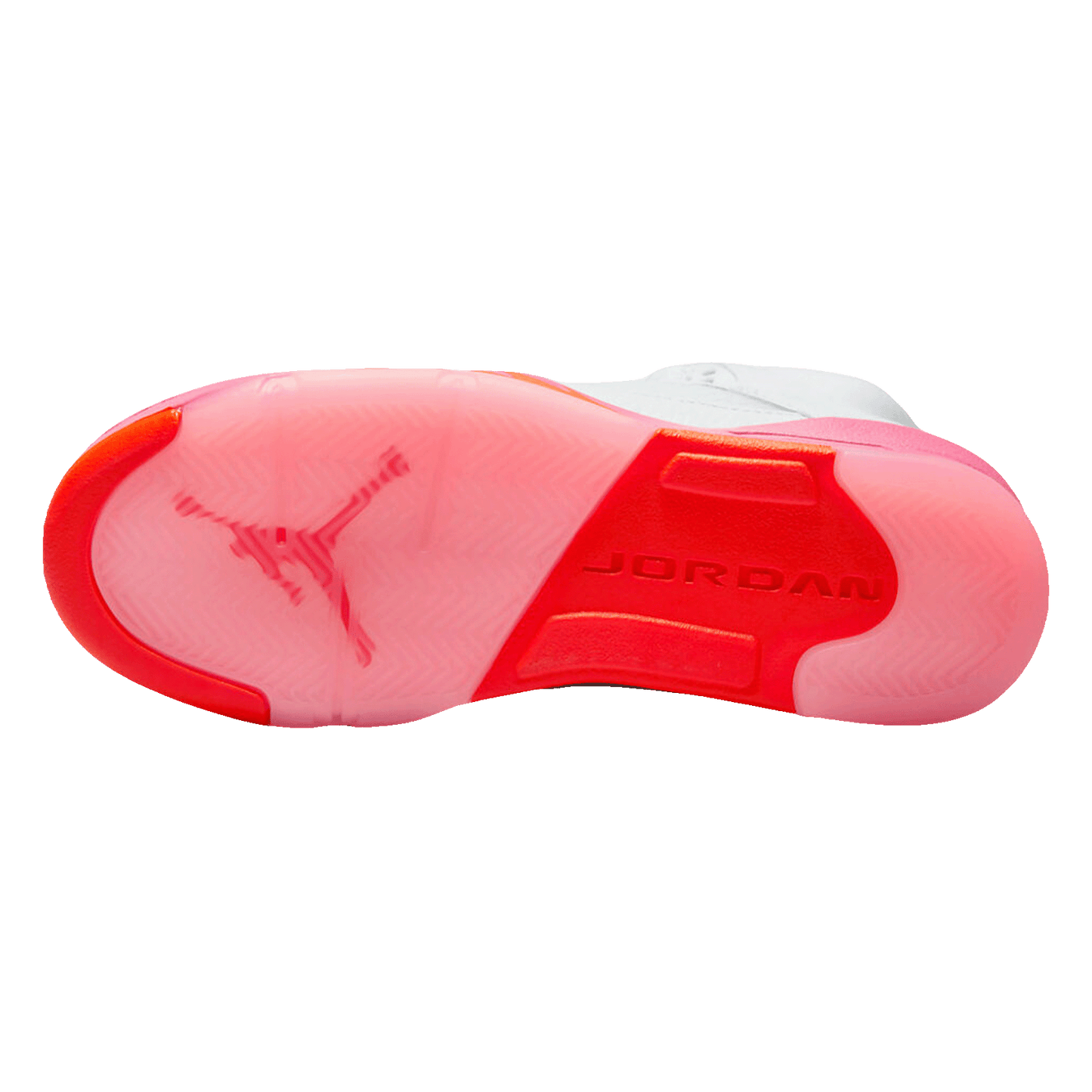 Nike Air Jordan 5 Retro WNBA Pinksicle Safety Orange (GS) Sohle
