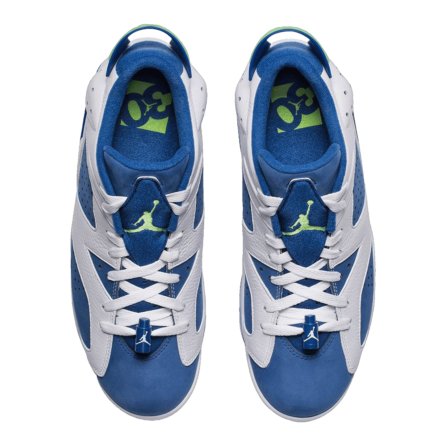 Nike Air Jordan 6 Low Ghost Green (GS) Oben