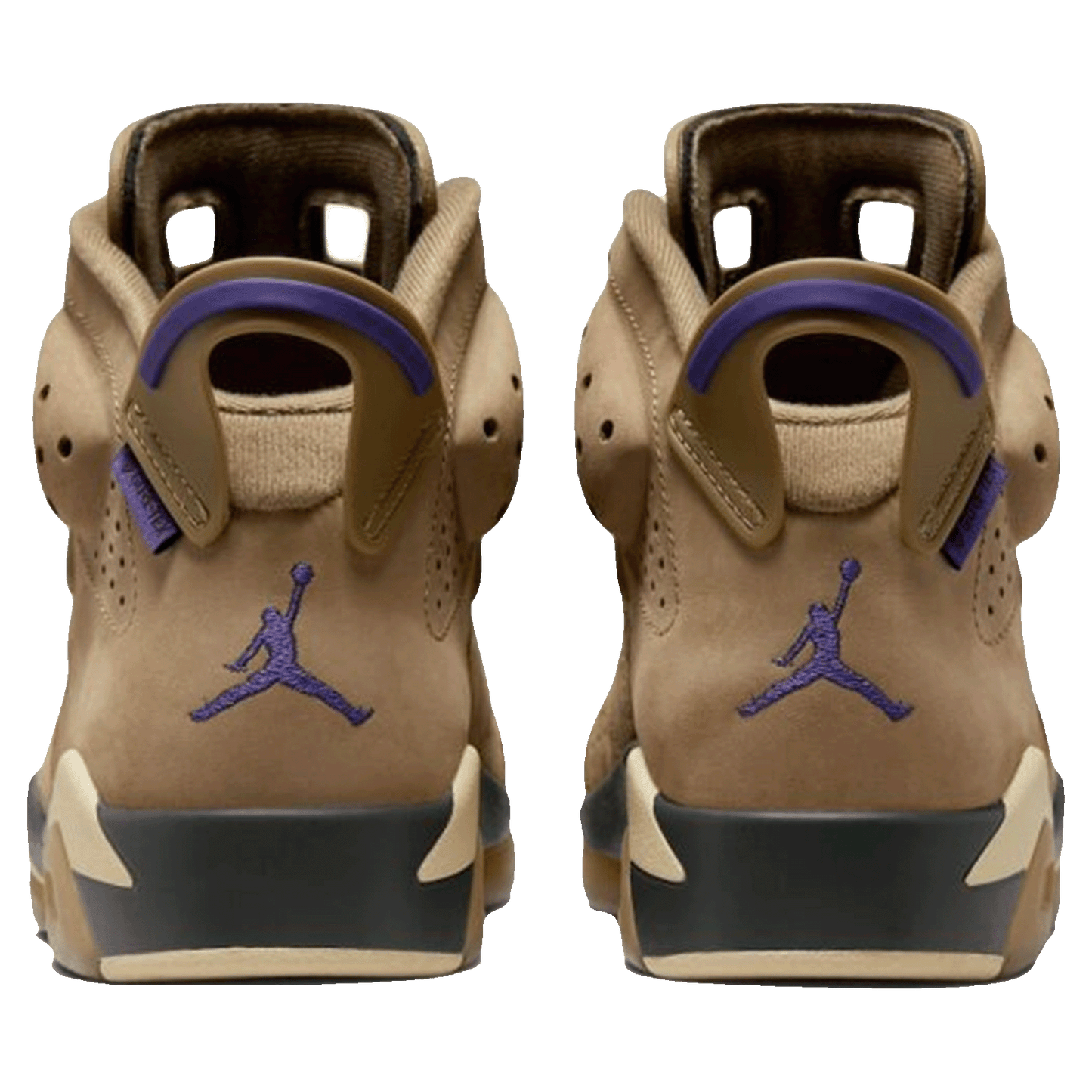 Nike Air Jordan 6 Retro Gore-Tex Brown Kelp (W) Back