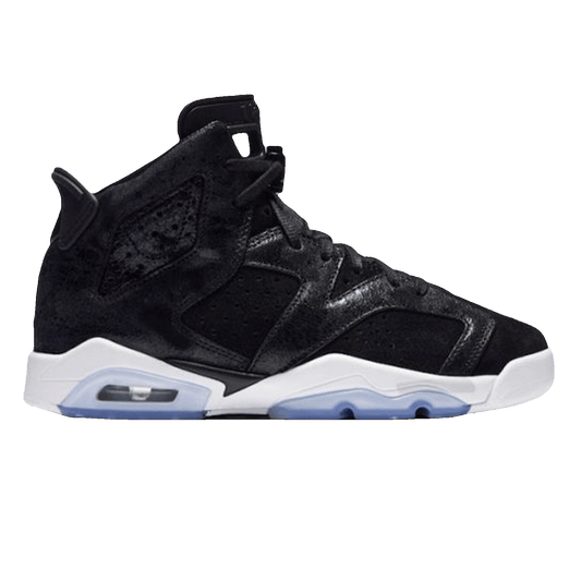 Nike Air Jordan 6 Retro Heiress Black Suede (GS)