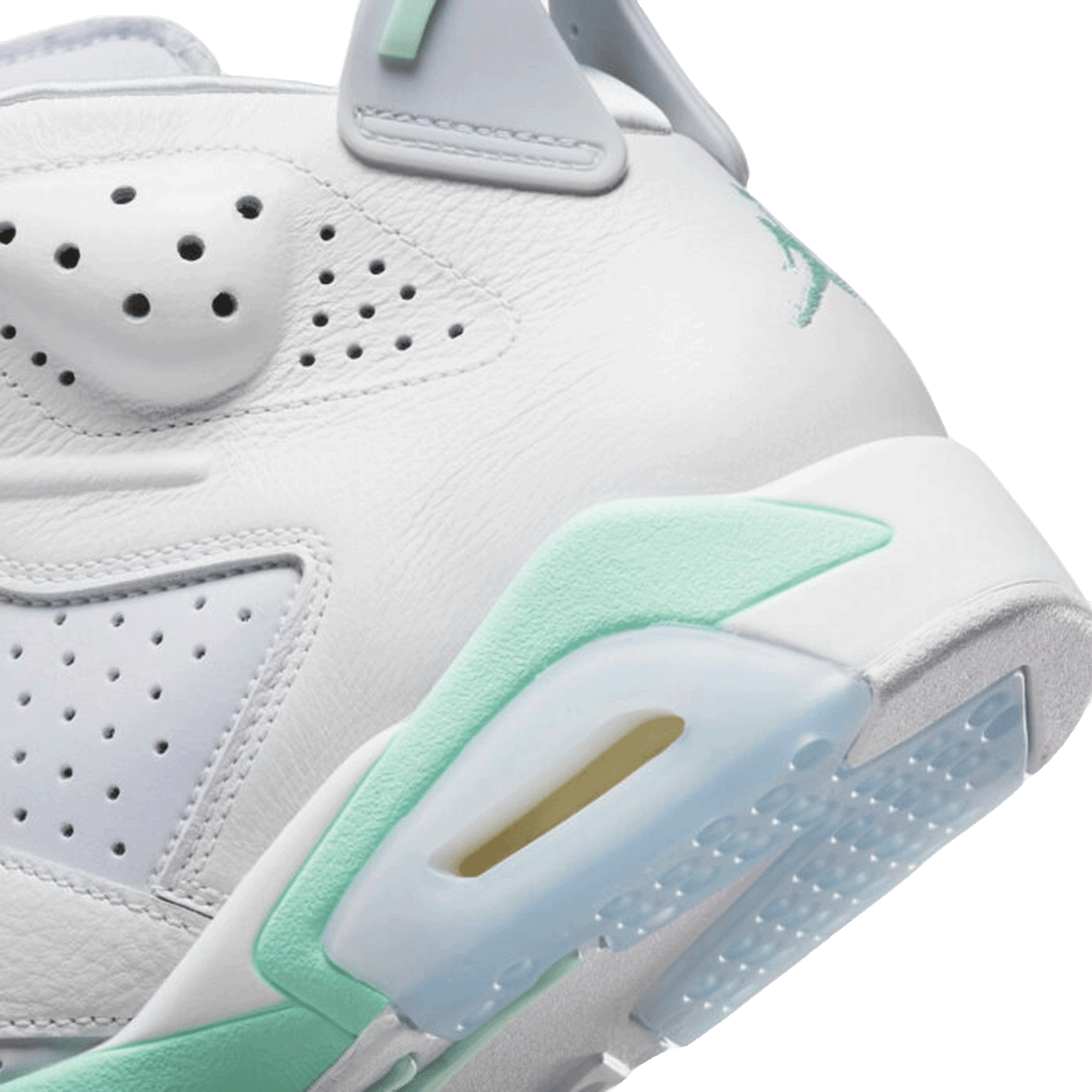 Nike Air Jordan 6 Retro Mint Foam (W) Back 2