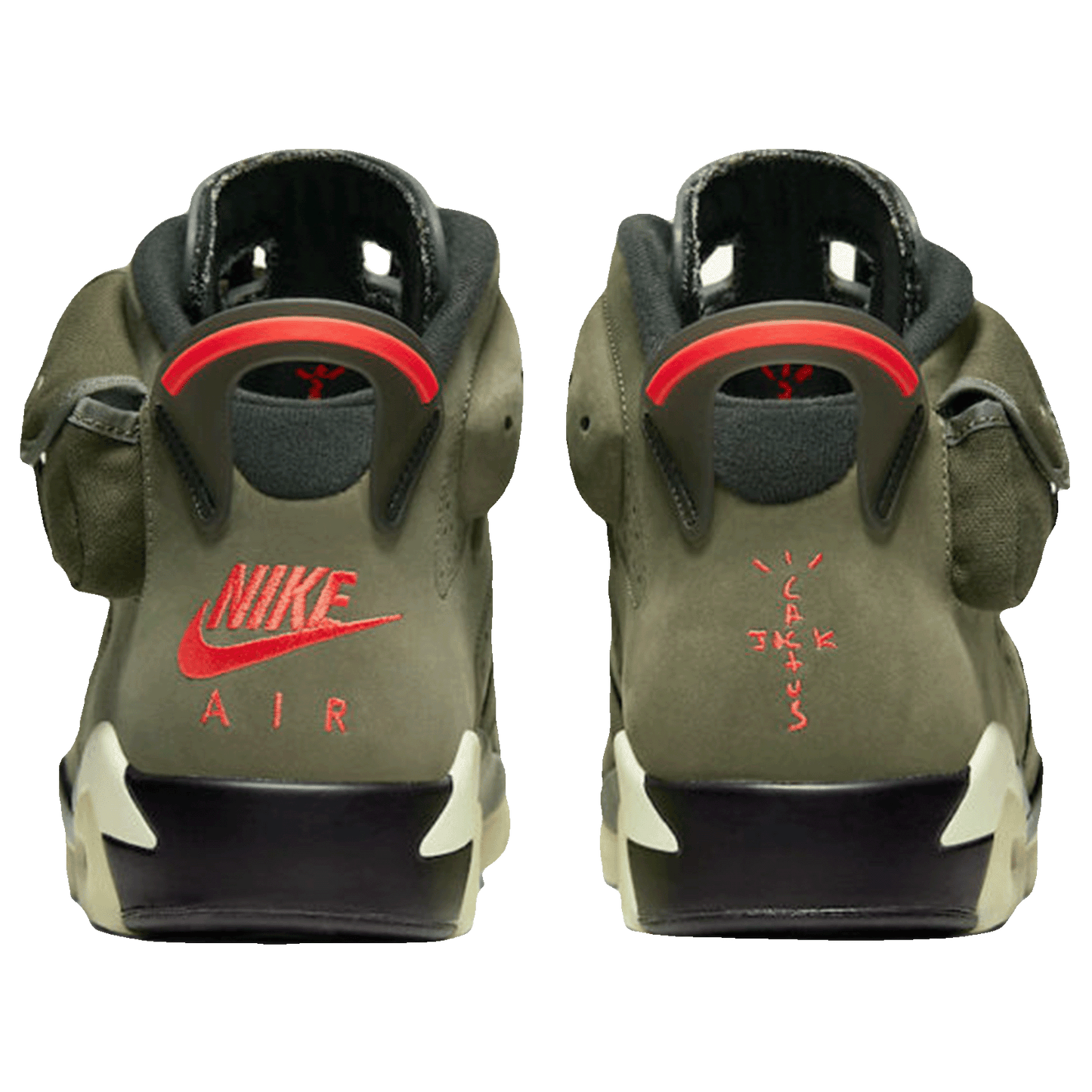 Nike Air Jordan 6 Retro Travis Scott (GS) Back