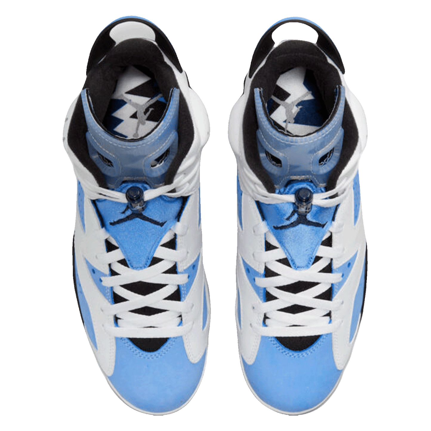 Nike Air Jordan 6 Retro UNC White Oben