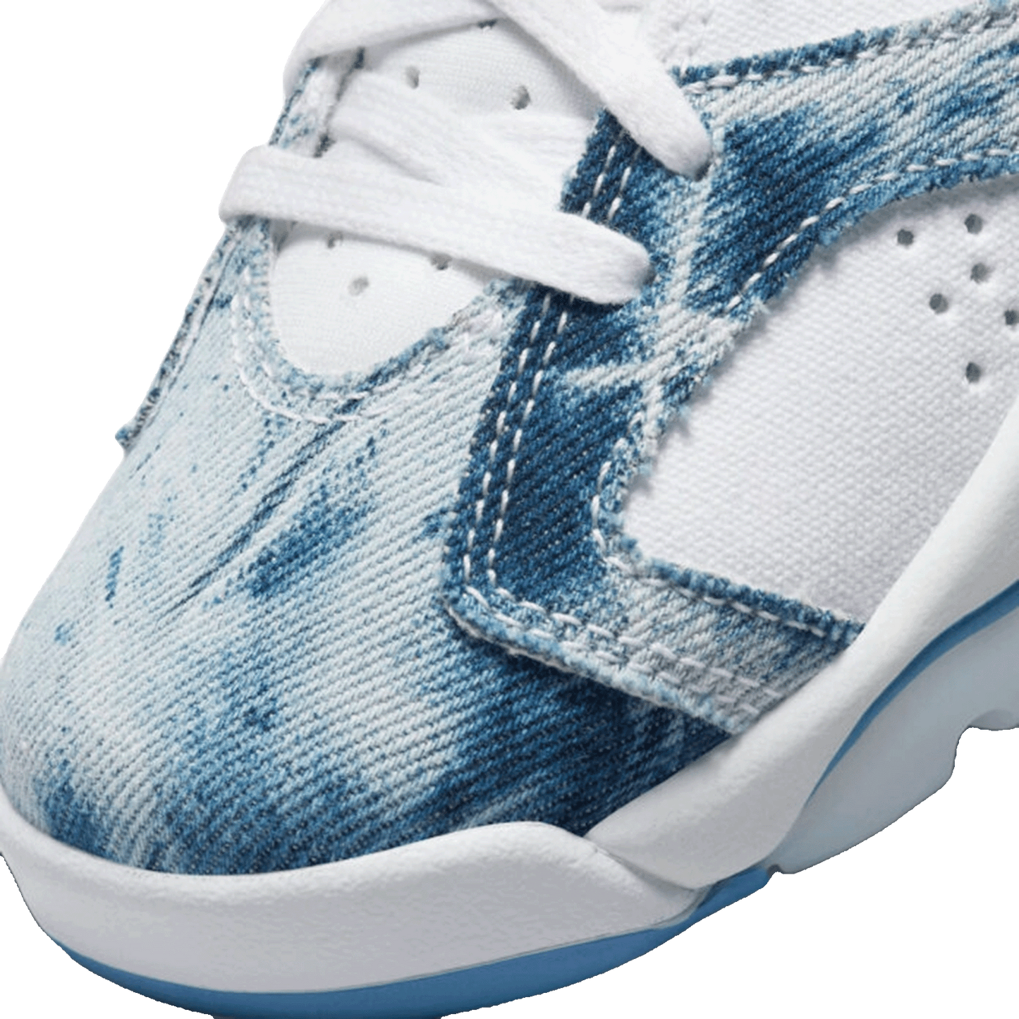 Nike Air Jordan 6 Retro Washed Denim (2022) (GS) Toe
