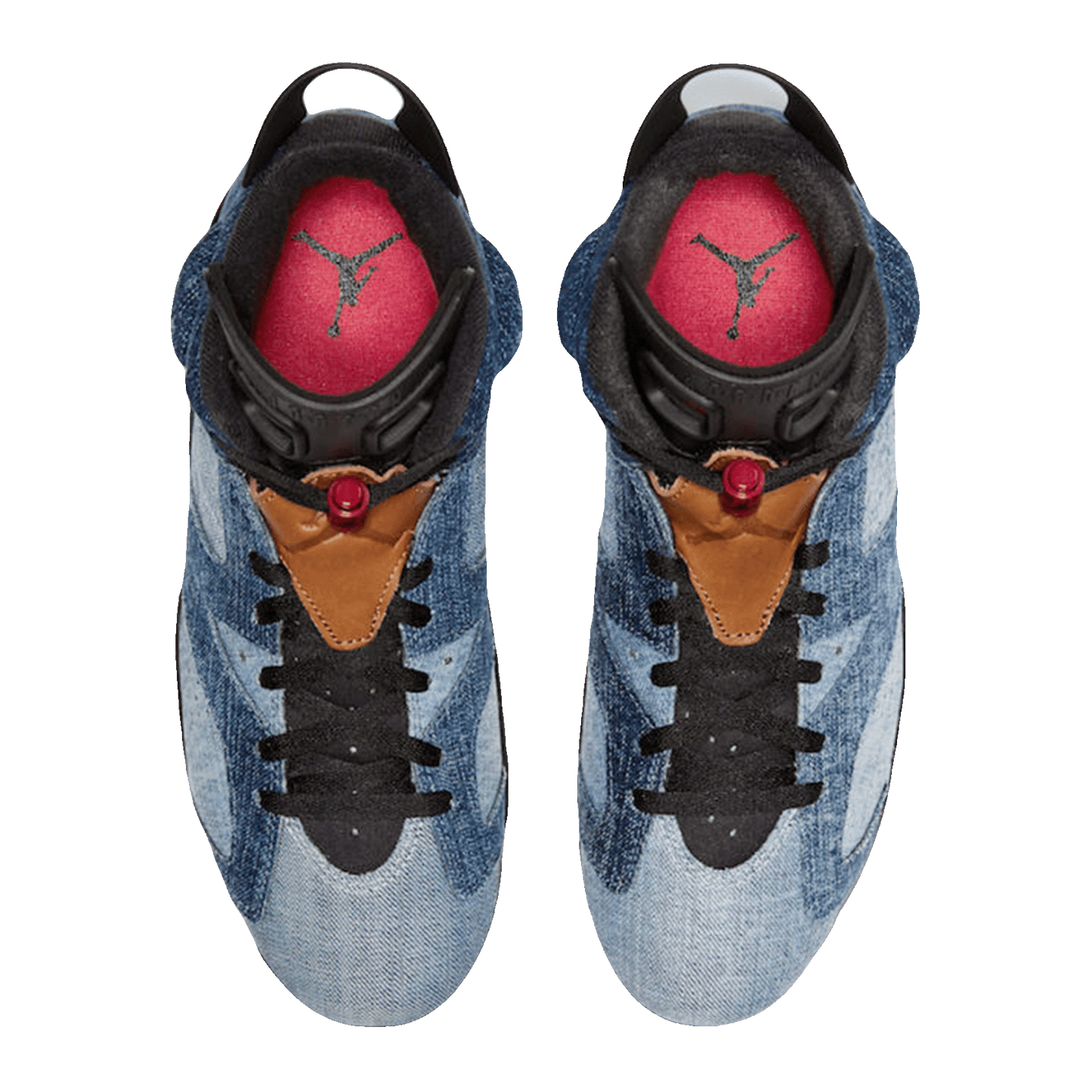Nike Air Jordan 6 Retro Washed Denim Oben