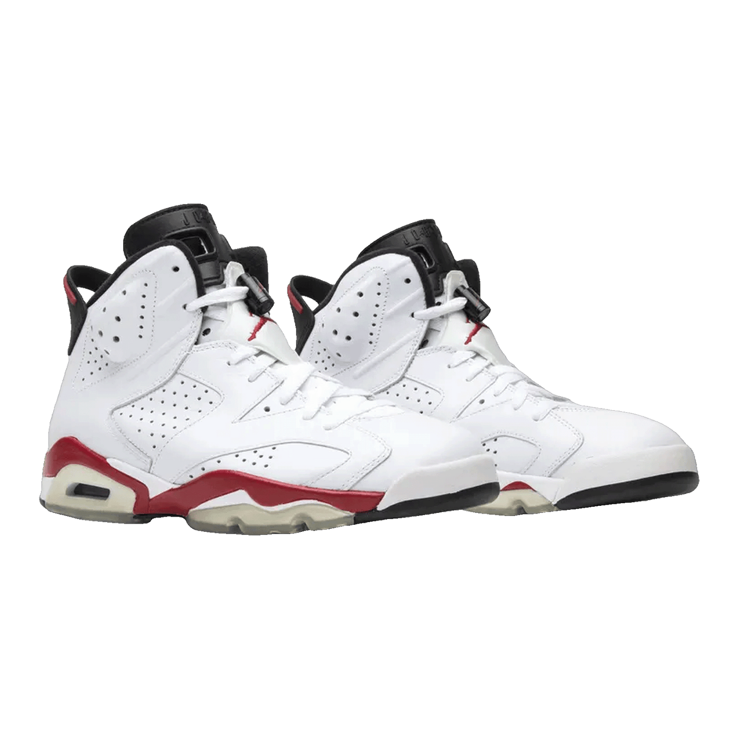 Nike Air Jordan 6 Retro White Varsity Red (GS) Side 384665-102