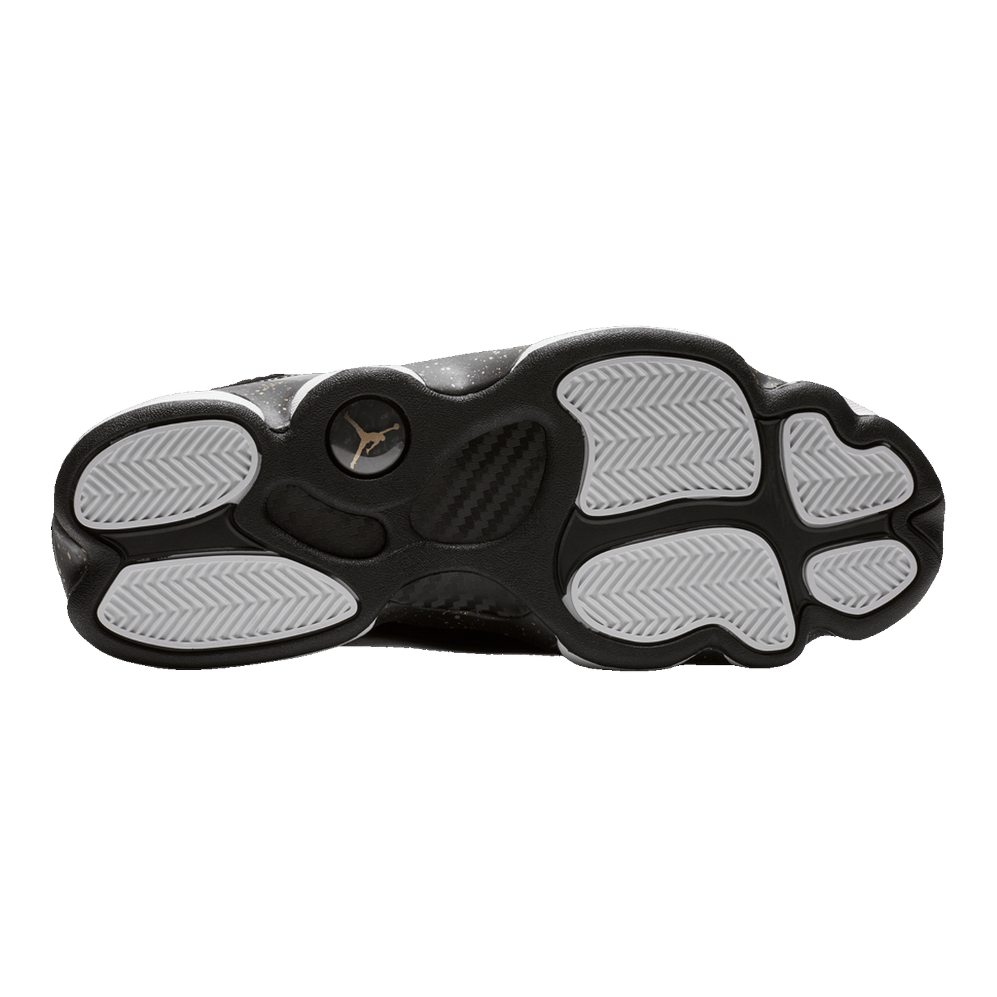 Nike Air Jordan 6 Rings Black Metallic Gold White (GS) Sohle 323419-007